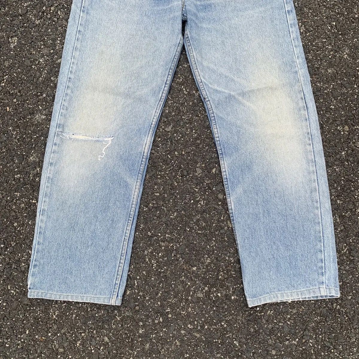 Levi's 💥 Distressed Denim Vtg Levi’s Light Wash Jeans Faded Pants Size US 32 / EU 48 - 3 Thumbnail