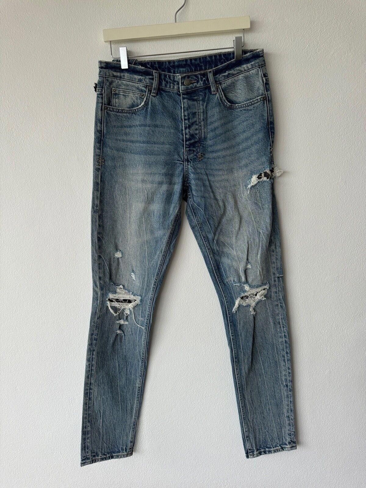 Ksubi Ksubi mens denim jean jeans chitch 32 blue big kat 1 Size US 32 / EU 48 - 1 Thumbnail