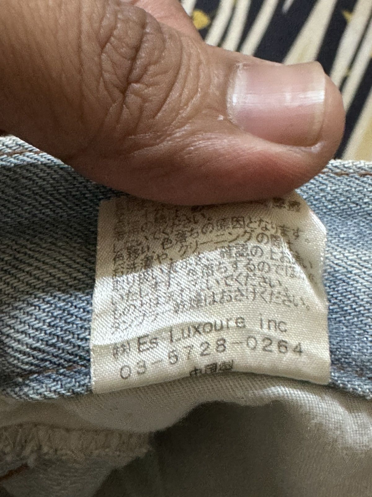 peaceminusone Vintage PeaceOnMars Flare Ripped Distressed Denim Size US 31 - 9 Thumbnail