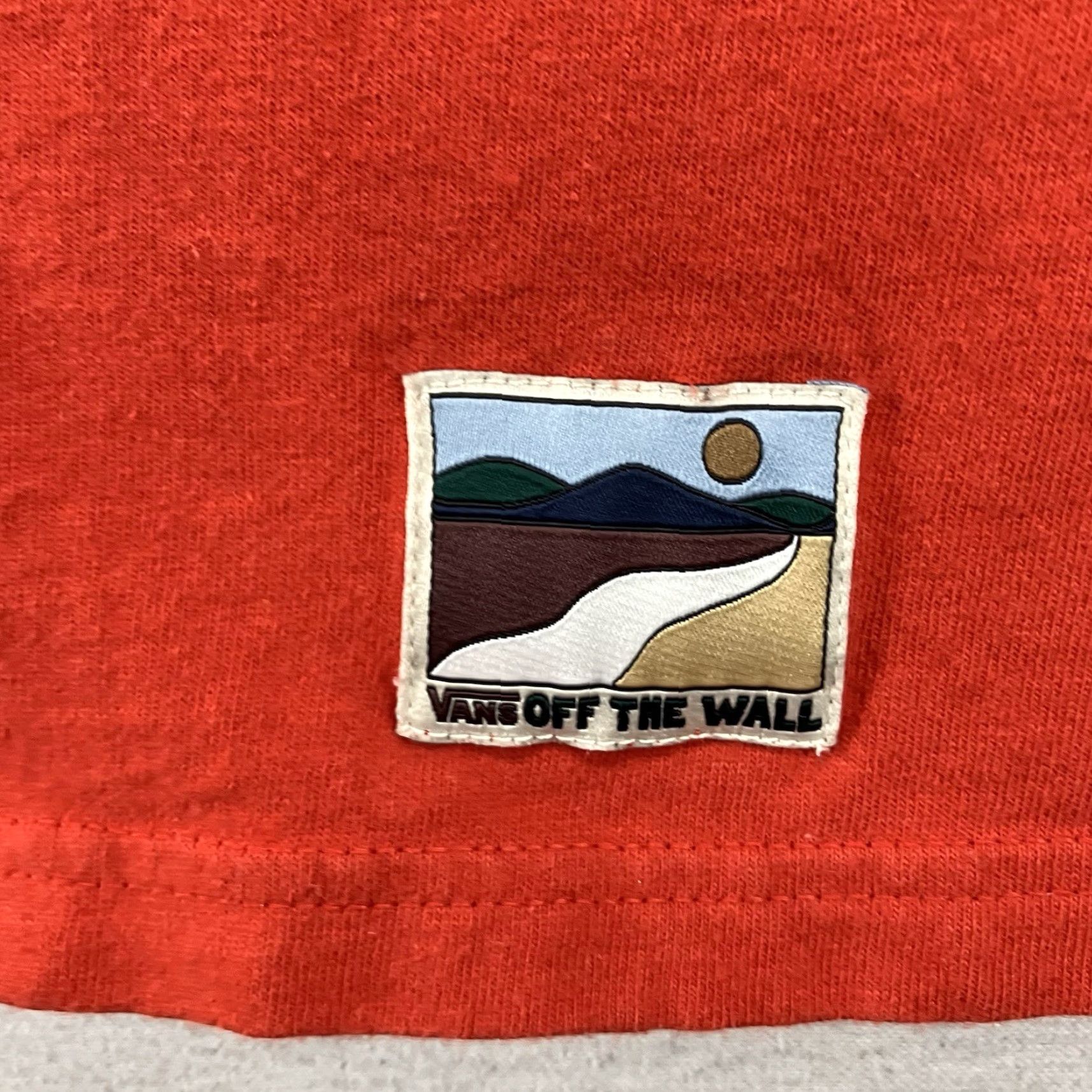 Vans VANS "Outdoor Club" Graphic T-Shirt Men's Large Red Cotton Short Sleeve All Seasons Size US L / EU 52-54 / 3 - 7 Thumbnail