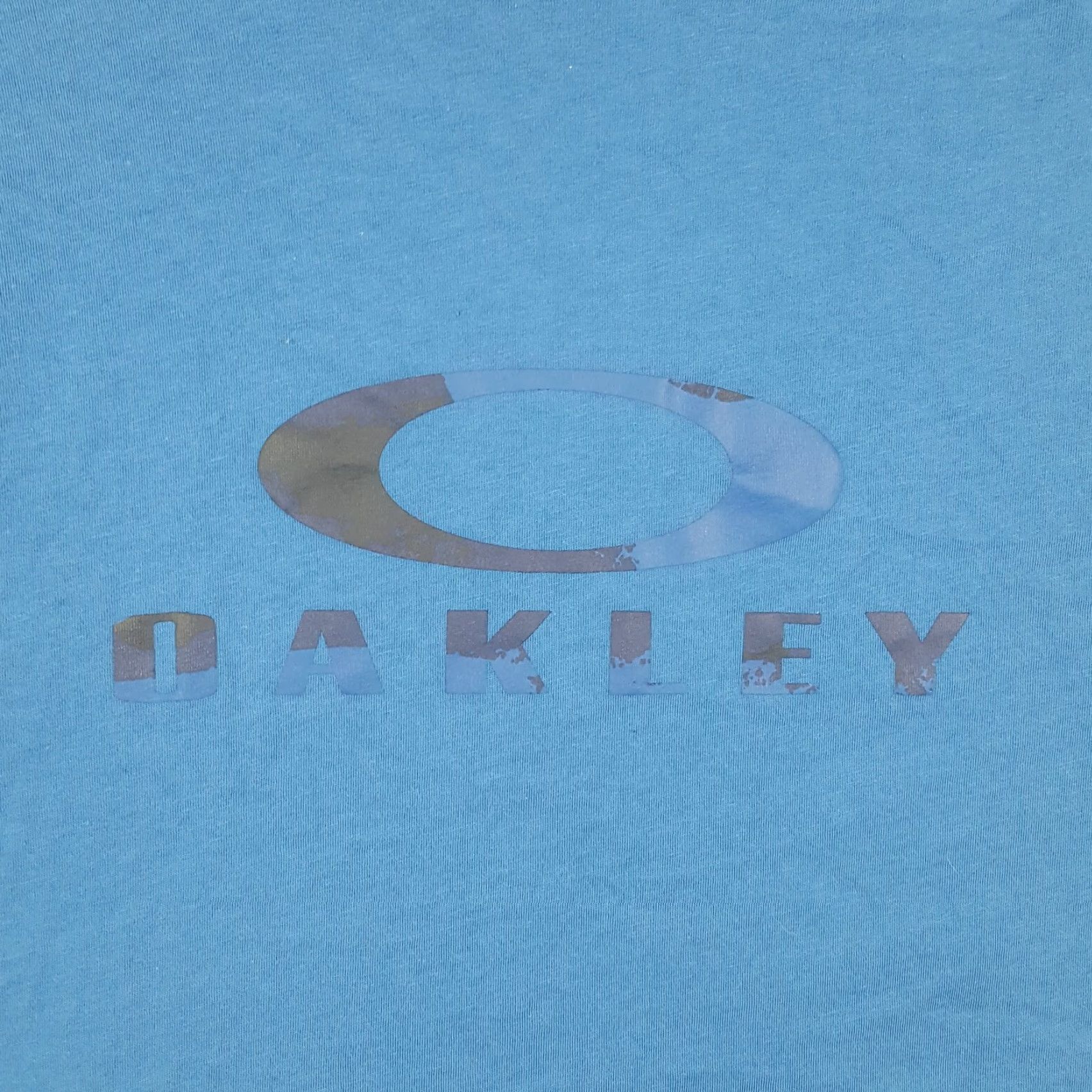 Oakley VINTAGE Oakley T-Shirt Men Medium Blue Retro 90s Outdoor Athletic Logo Cotton Size US M / EU 48-50 / 2 - 2 Thumbnail