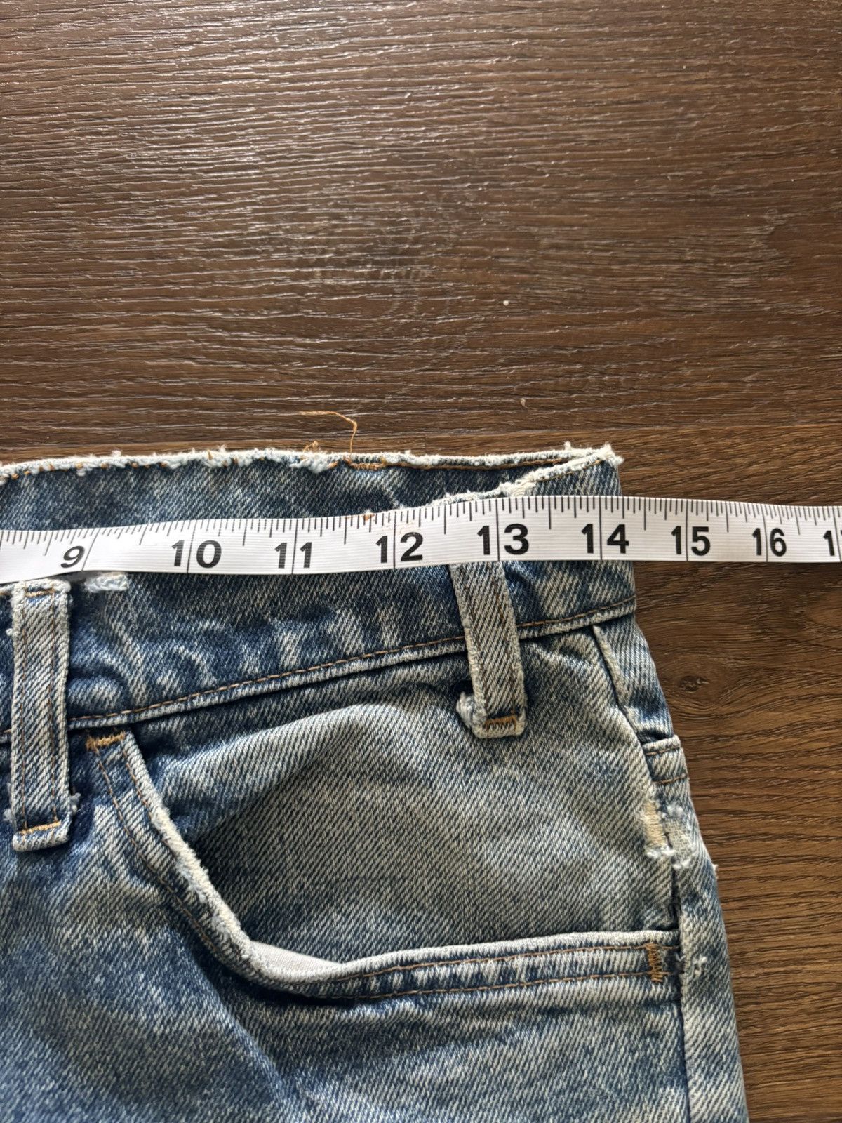 Levi's vintage thrashed repaired levis big e 517 boot cut Size US 28 / EU 44 - 5 Thumbnail