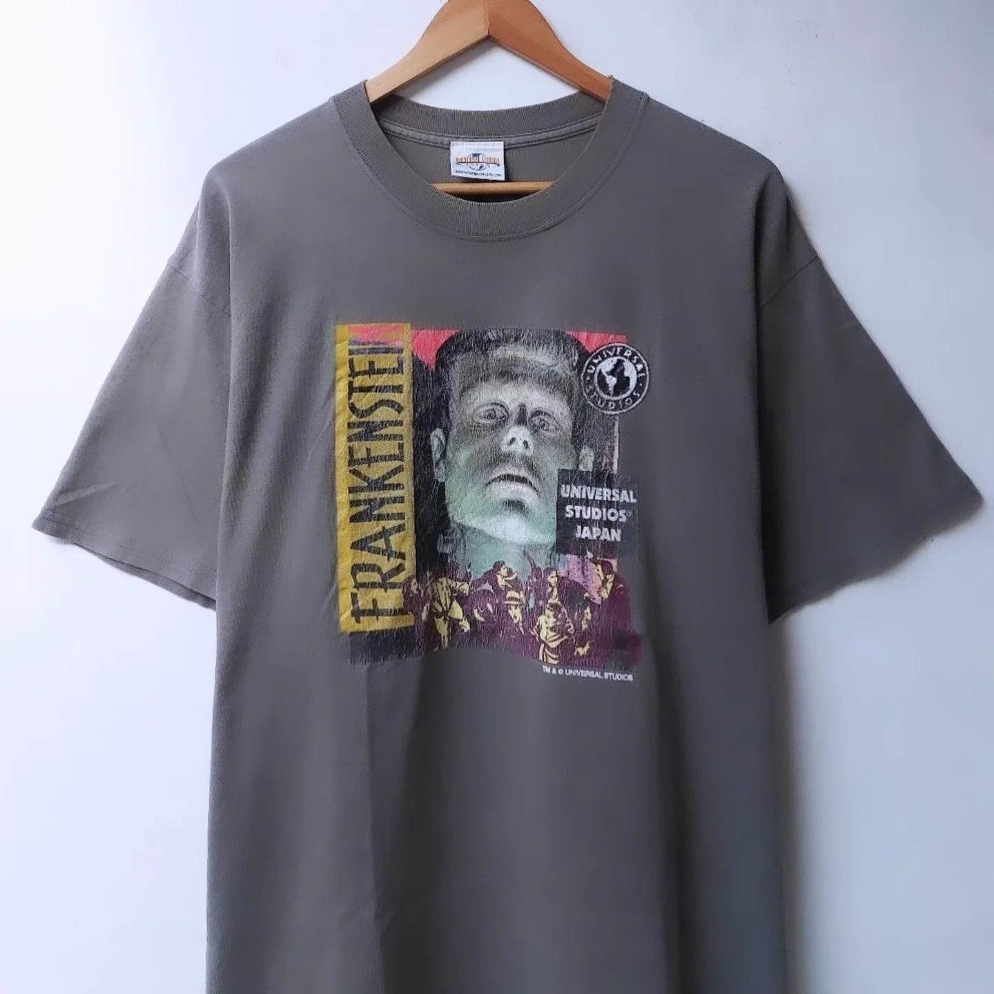 Universal Studios × Vintage Vtg Frankenstein Universal Studio Japan Movie Tshirt Size US L / EU 52-54 / 3 - 2 Thumbnail