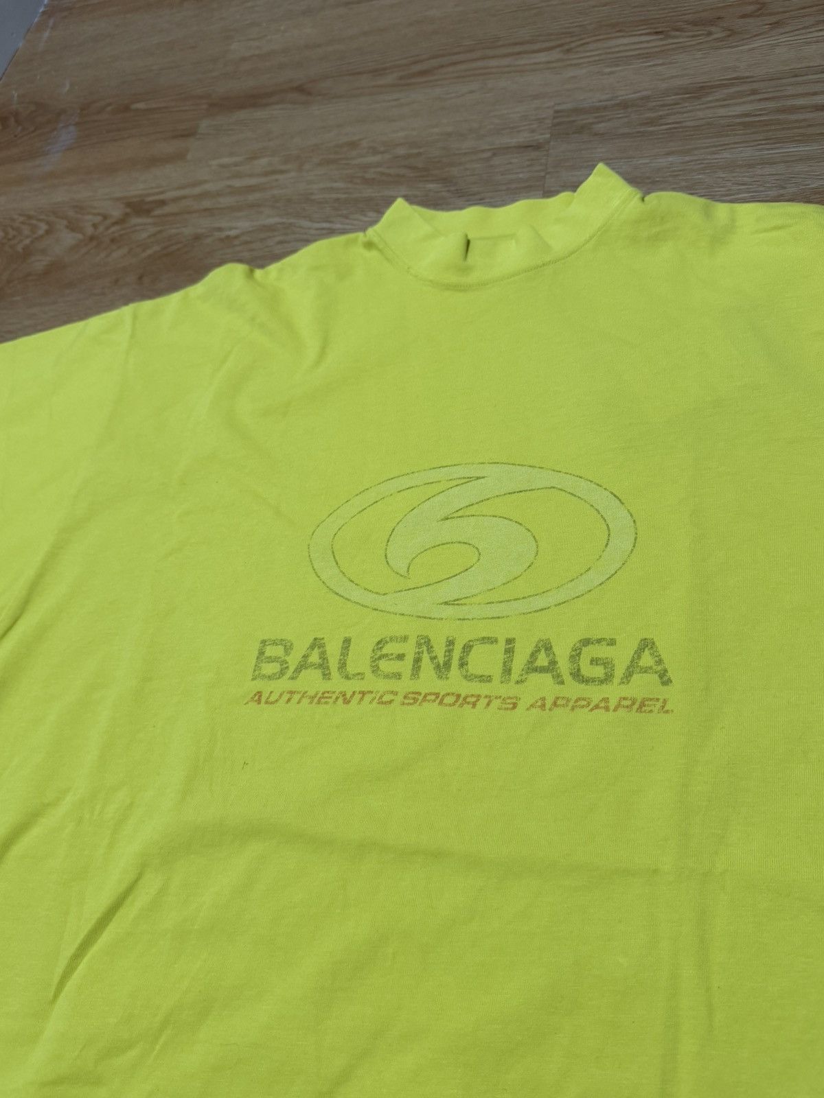 Balenciaga Balenciaga Ringer Yellow shirt Size US M / EU 48-50 / 2 - 2 Thumbnail