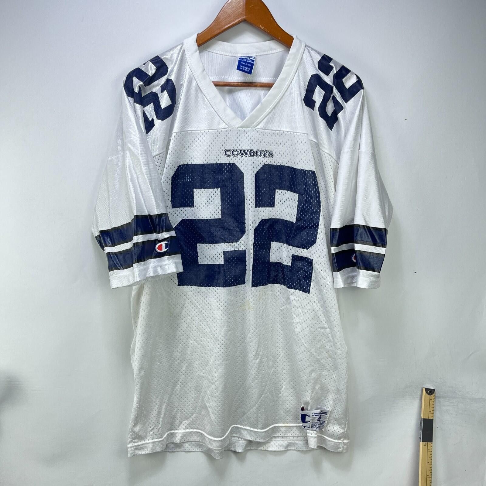 Champion Vintage 90s Champion Dallas Cowboys Emmitt Smith Jersey 48 Size ONE SIZE - 1 Thumbnail