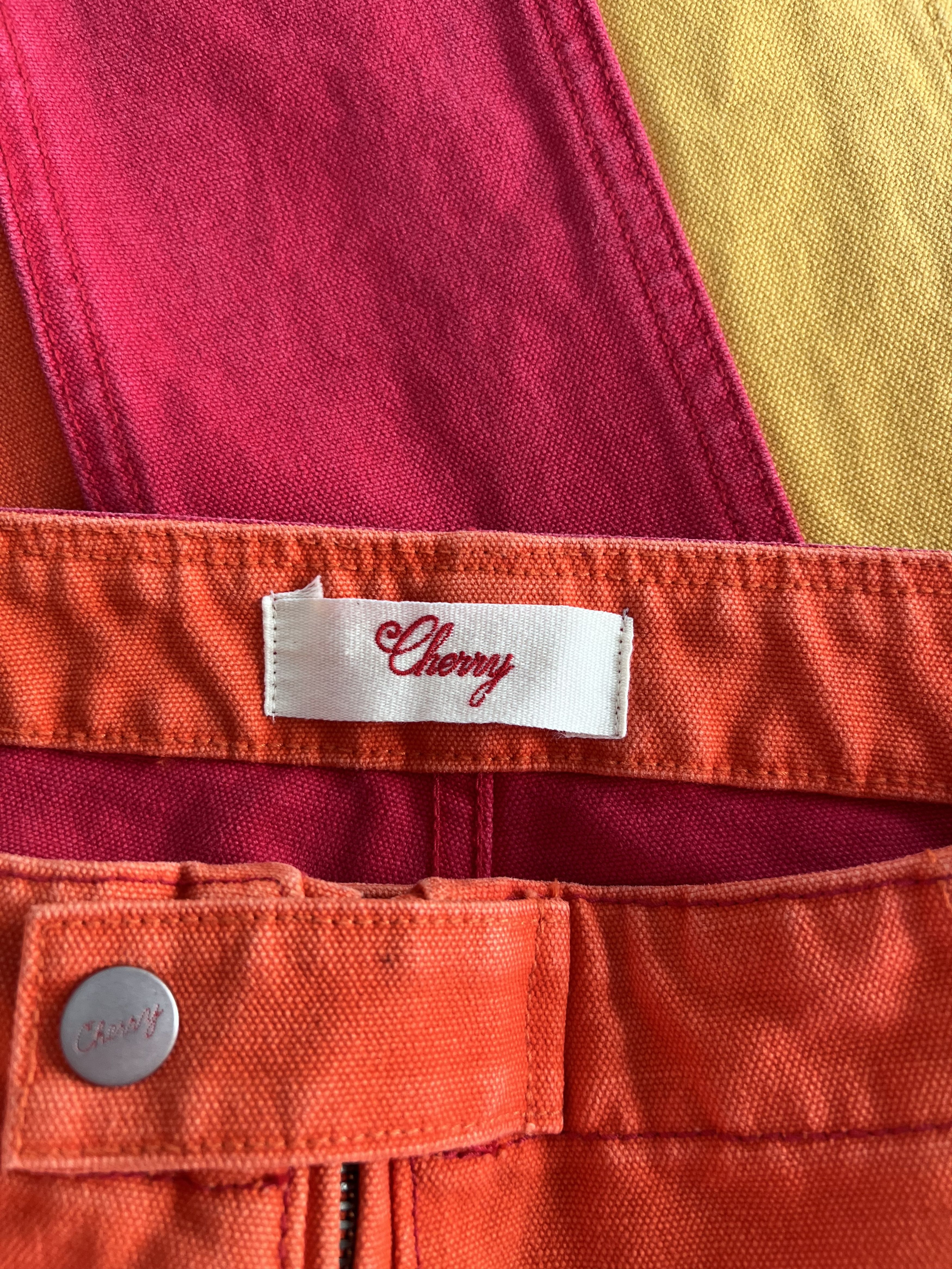 Cherry LA × Fox Racing Cherry LA Fox Racing Moto Pants in Orange Red Size US 34 / EU 50 - 8 Thumbnail