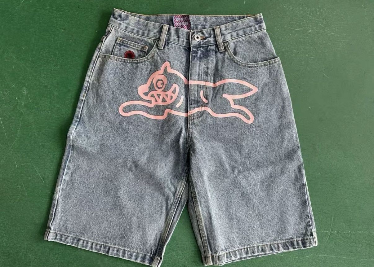 Billionaire Boys Club × Icecream BBC IceCream Denim Shorts / Jorts