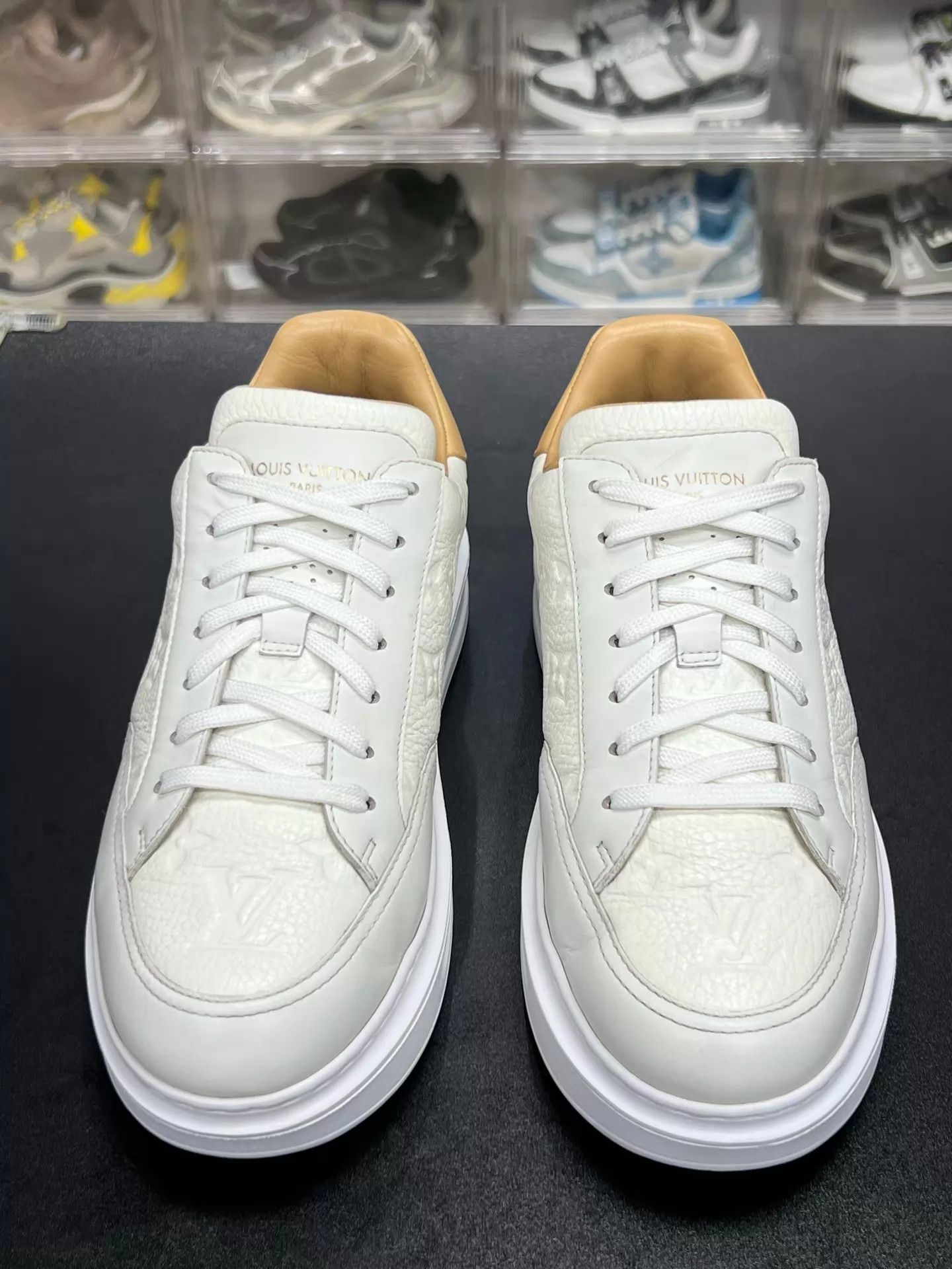 Louis Vuitton LV Beverly Hills Low-Top Sneaker White 39.5 1-9 Uses Size US 6.5 / EU 39-40 - 2 Thumbnail