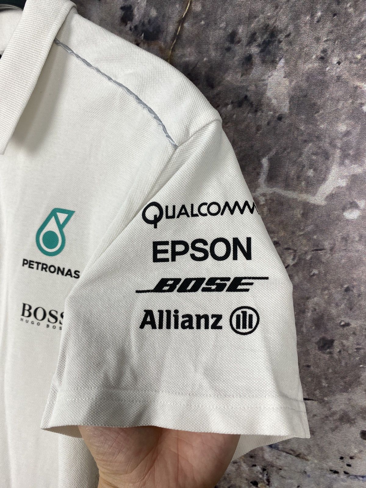 Formula 1 × Hugo Boss Men’s AMG Petronas Formula One Polo Shirt Size XL Size US XL / EU 56 / 4 - 10 Thumbnail