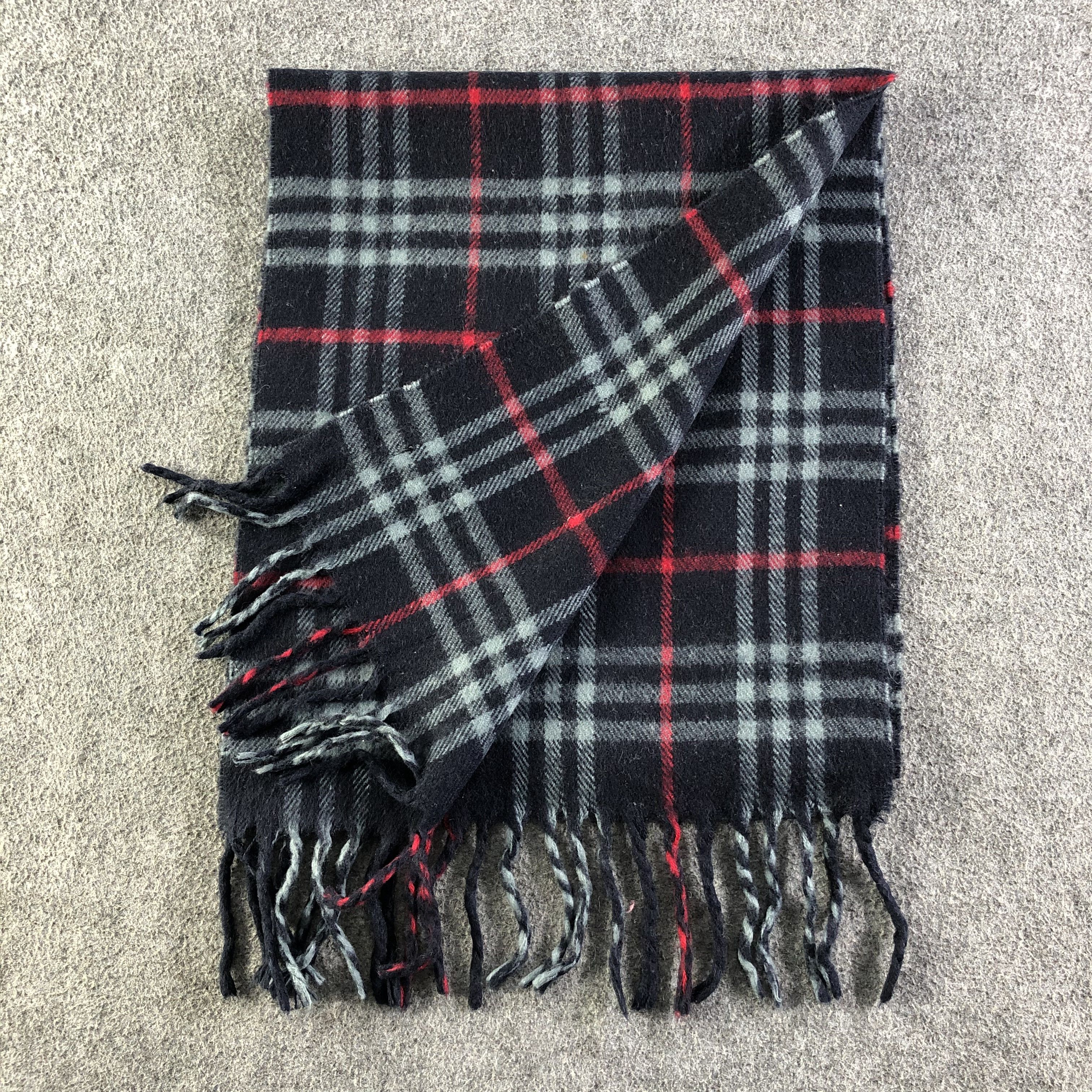 Burberry Burberry Wool Scarf / Muffler / Neckwear P594 Size ONE SIZE - 5 Thumbnail