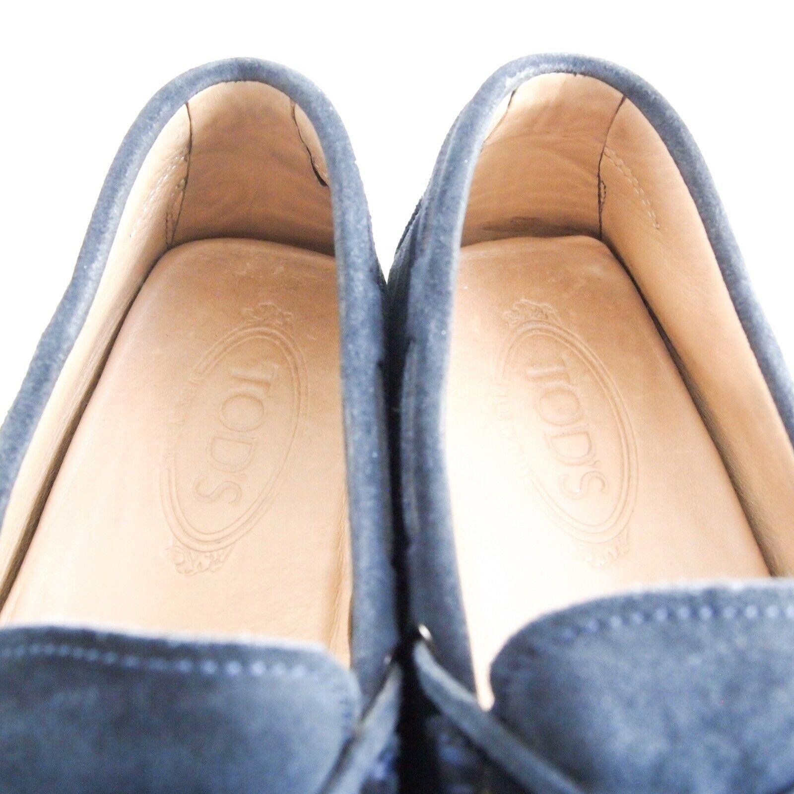 Tod's TOD's Gommini Loafers Blue Suede Size US 9 EU 42 Size US 9 / EU 42 - 7 Thumbnail