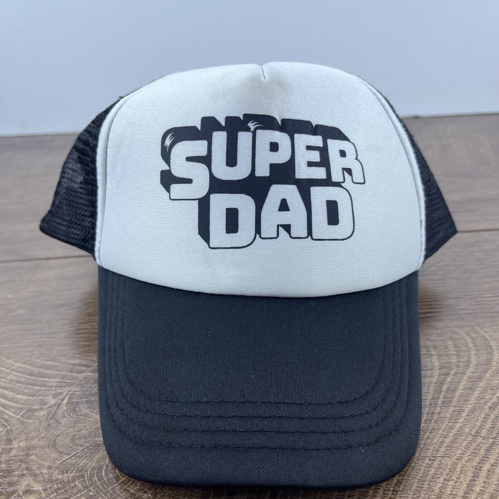 Other Super Dad Hat Super Dad Snapback Hat Black Cap Hat Adjustabl Size ONE SIZE - 2 Thumbnail