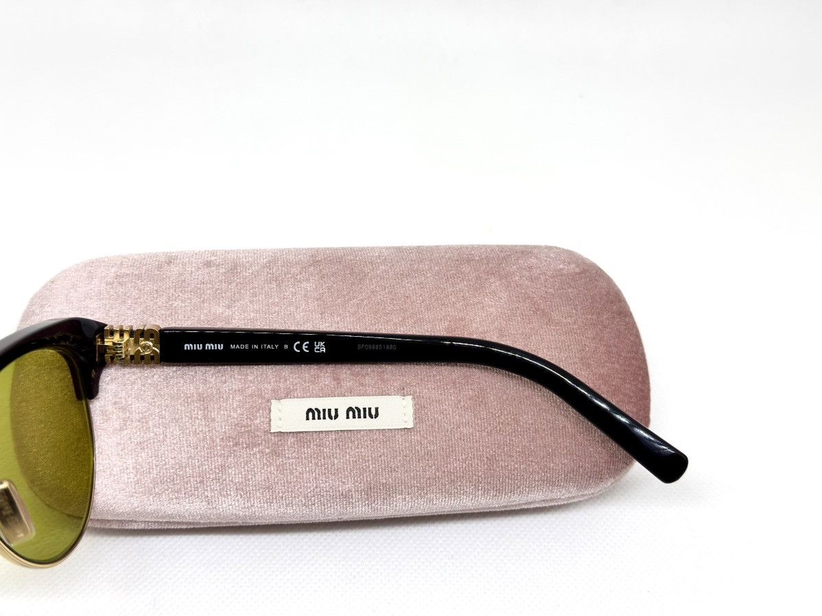 Miu Miu Brand and NEW Miu Miu sunglasses MU 09ZS 1AB07O Size ONE SIZE - 10 Thumbnail