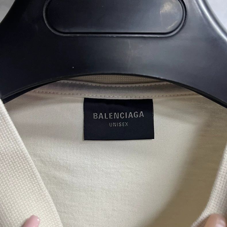 Balenciaga Balenciaga Logo Letter Printed Casual Round Neck Short Sle Size US M / EU 48-50 / 2 - 2 Thumbnail