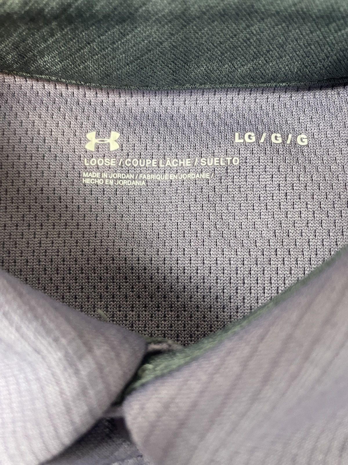 Under Armour Under Armour Men’s Large Purple Performance Golf Polo Size US L / EU 52-54 / 3 - 3 Thumbnail