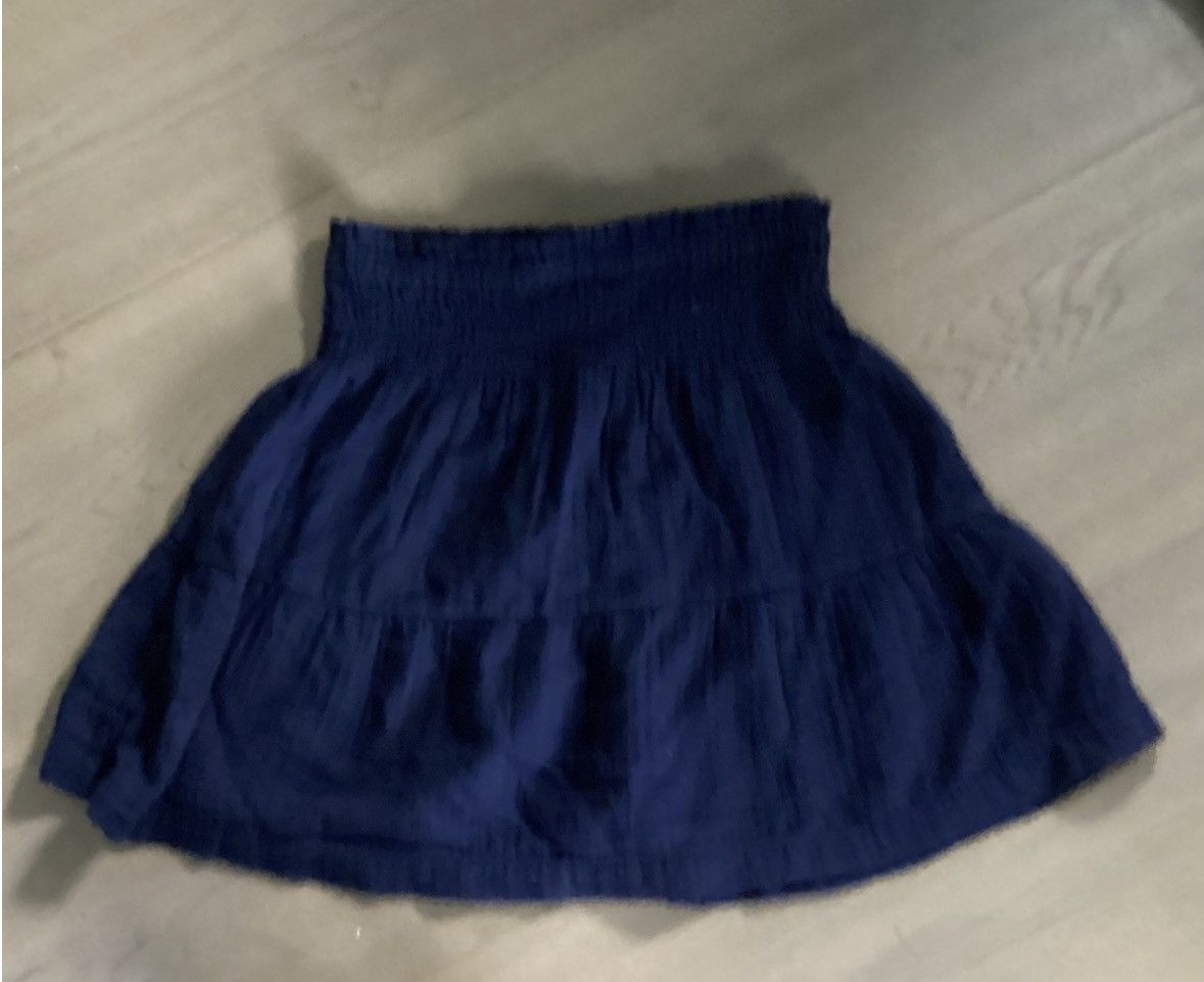 Gap GAP Navy Blue Skirt Size 25" / US 0 / IT 36 - 1 Thumbnail