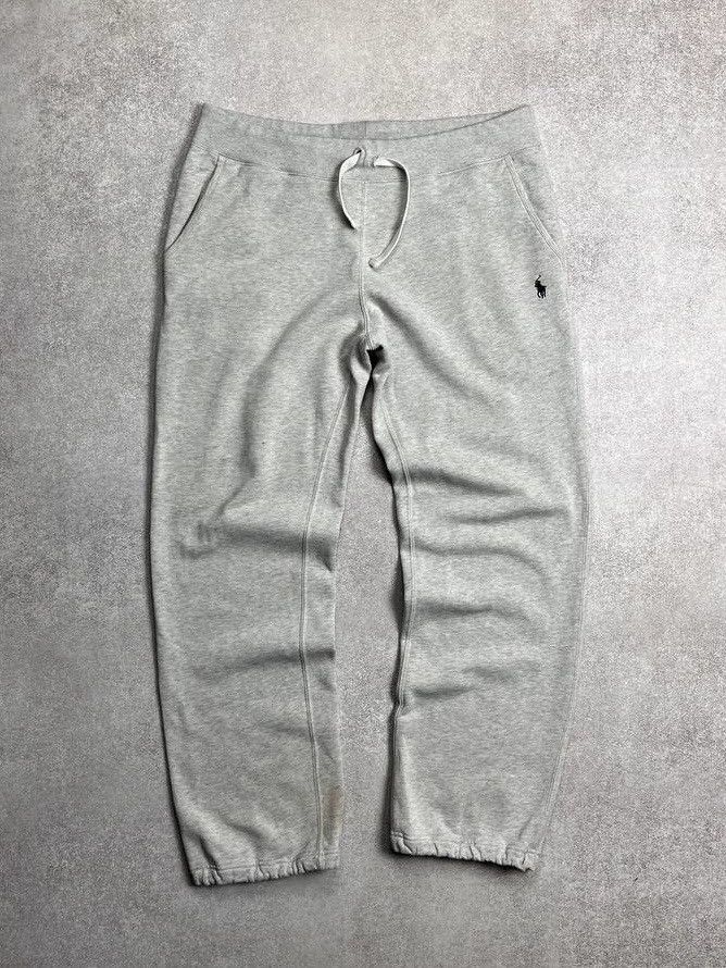 Vintage Vintage Polo Ralph Lauren Baggy Cotton Trackpants Y2K S Size US 31 - 1 Thumbnail