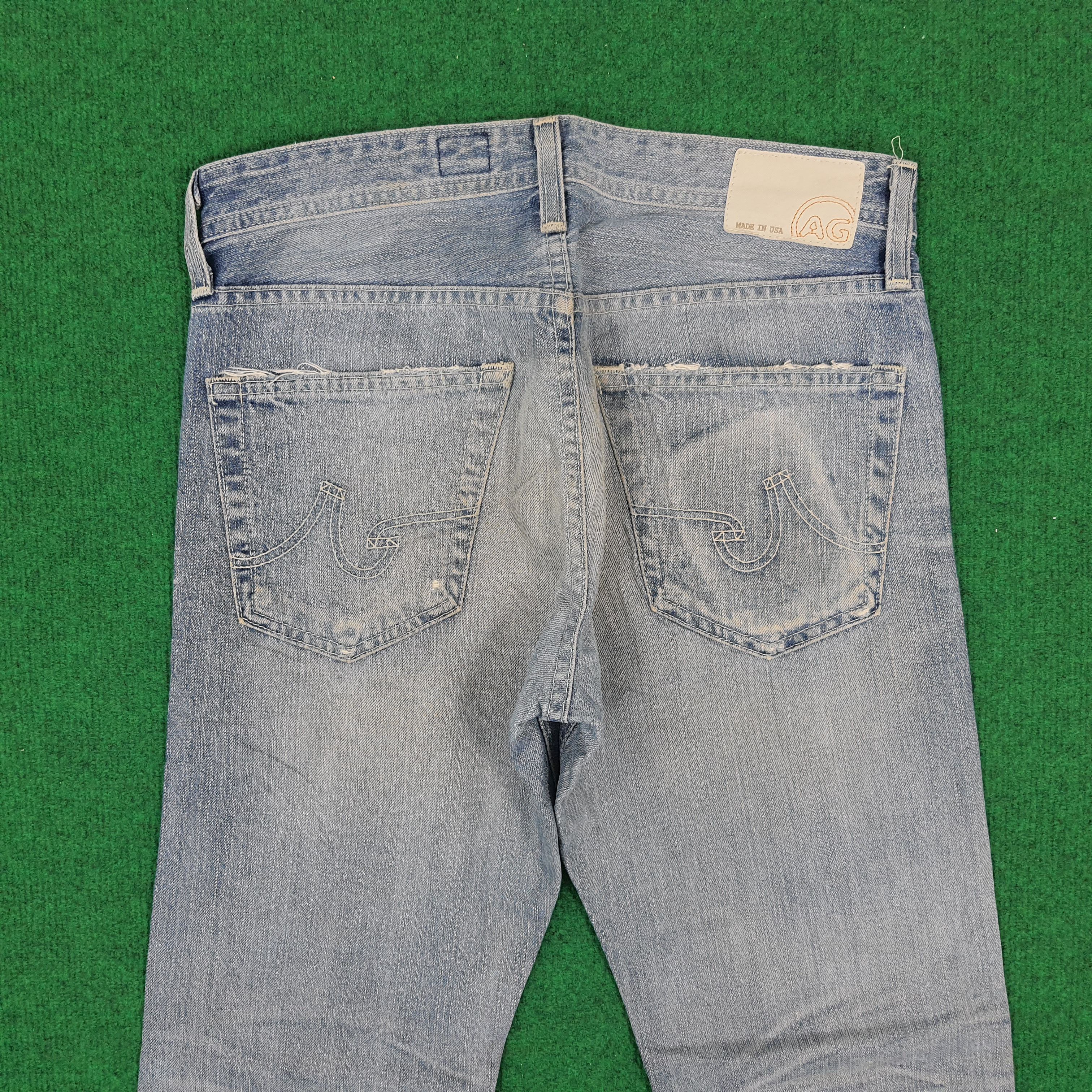 AG Adriano Goldschmied × Designer × Vintage Vintage AG Adriano Goldschmied Designer Denim Pants Size US 30 / EU 46 - 2 Thumbnail