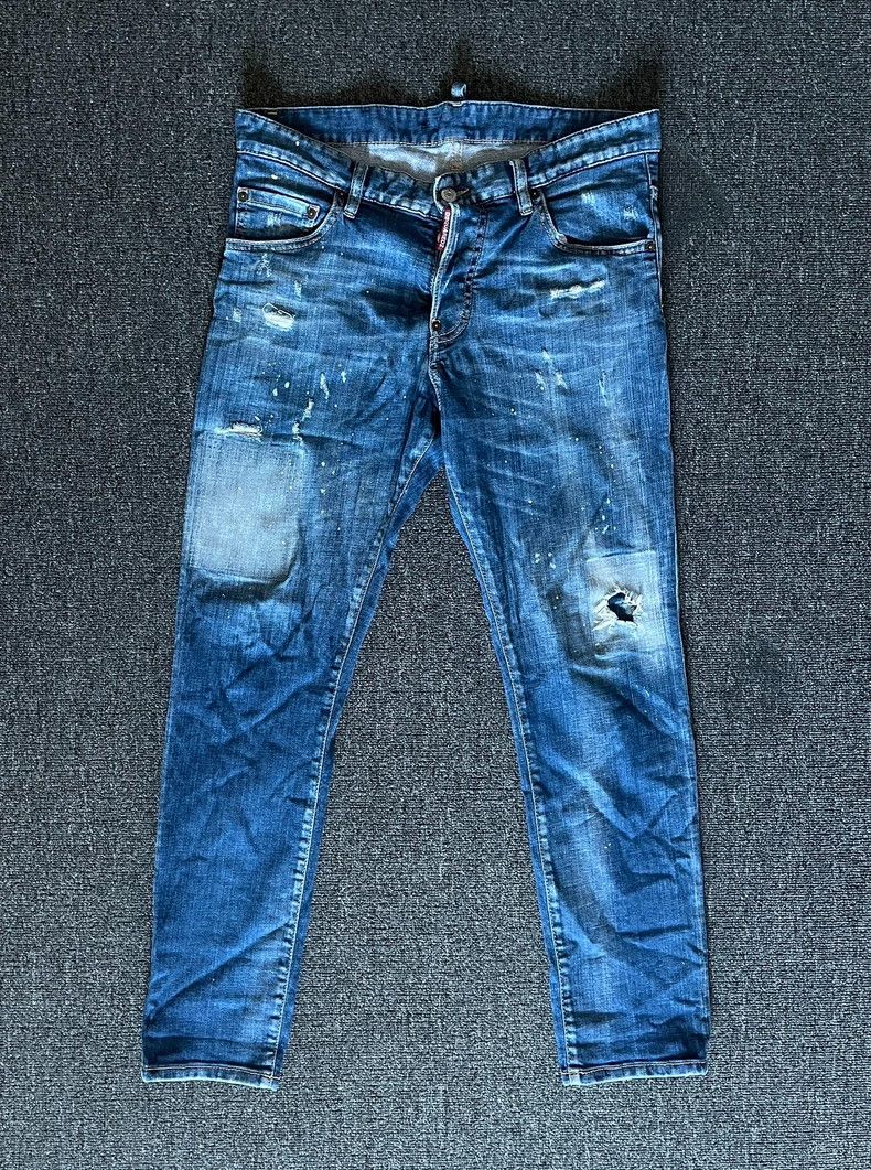 Dsquared2 Dsquared2 Skater Fit Denim Jeans-yf Size US 36 / EU 52 - 1 Thumbnail