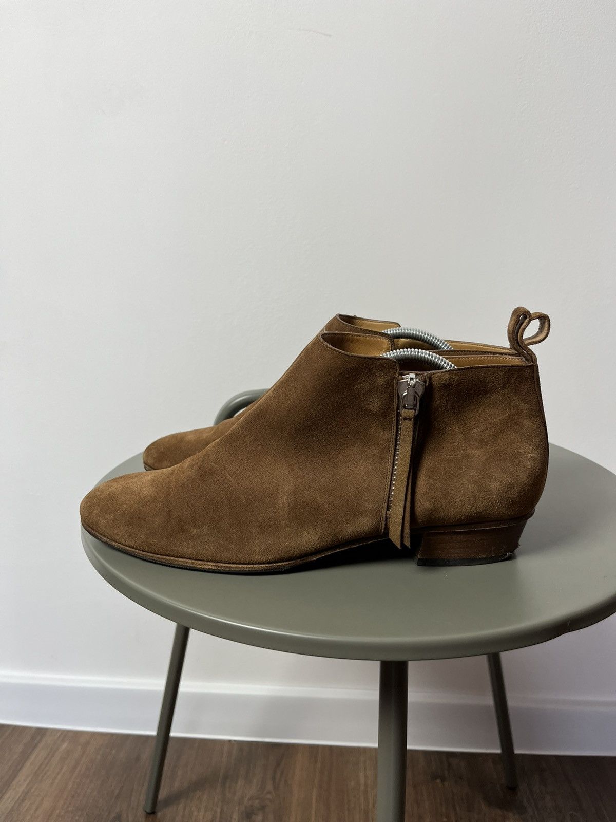 Gucci Gucci Suede Side-Zip Ankle Boots 39 EU / 8 US Made in Italy Size US 8 / IT 38 - 3 Thumbnail