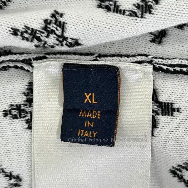 Louis Vuitton Louis Vuitton Gradient full logo knit sweater Size US XL / EU 56 / 4 - 5 Thumbnail