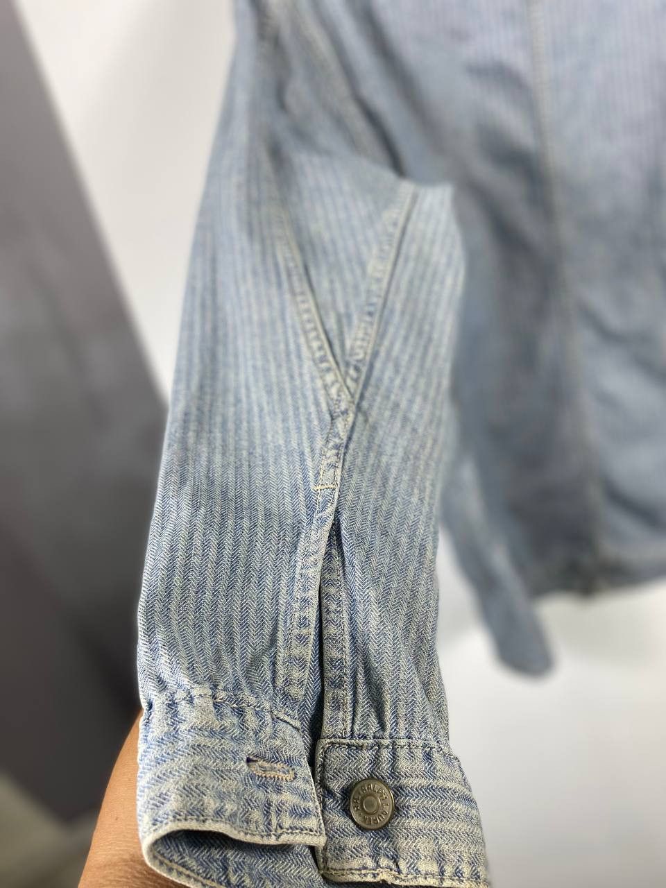 RRL Ralph Lauren vintage rrl ralph lauren herringbone denim jacket Size US XXL / EU 58 / 5 - 11 Thumbnail