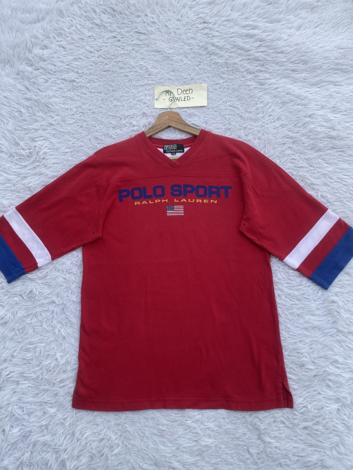 Polo Ralph Lauren Vintage Polo Sport Polo Ralph Lauren 3/4 Sleeves Shirt Size US M / EU 48-50 / 2 - 4 Thumbnail
