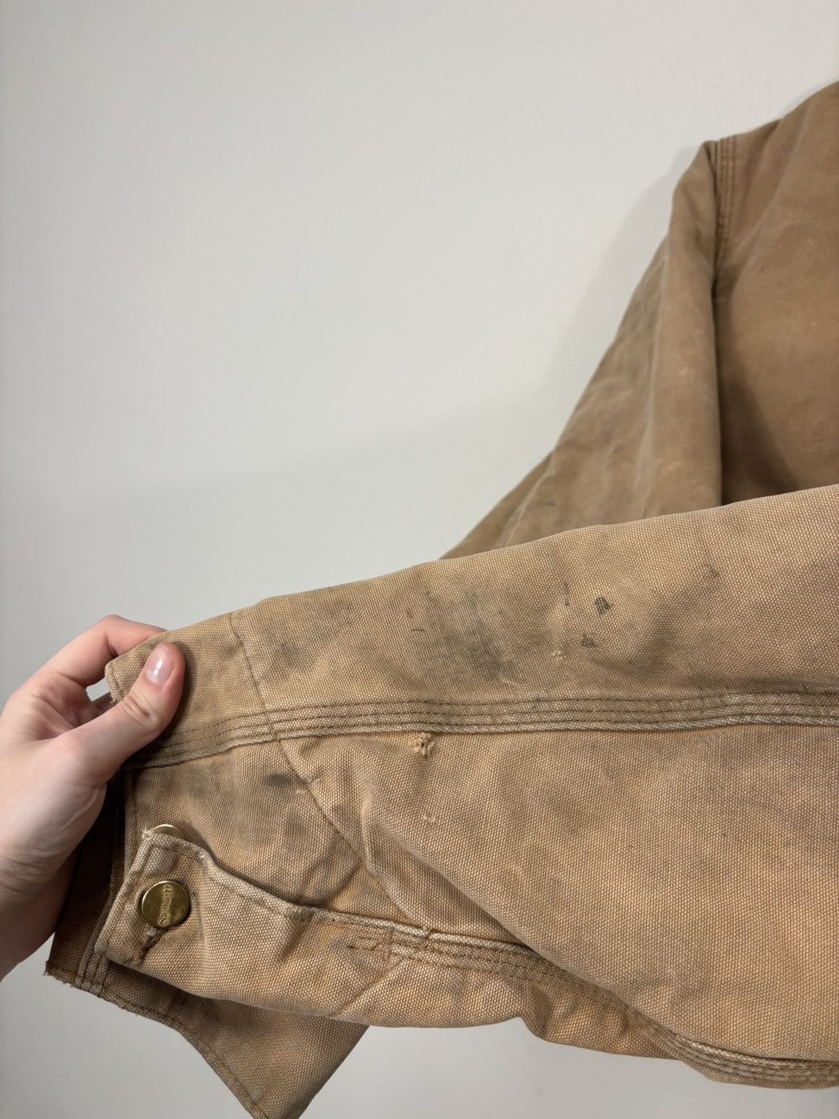Carhartt Vintage Carhartt USA Faded Workwear Hype Boxy Cropped Jacket Size US M / EU 48-50 / 2 - 13 Thumbnail
