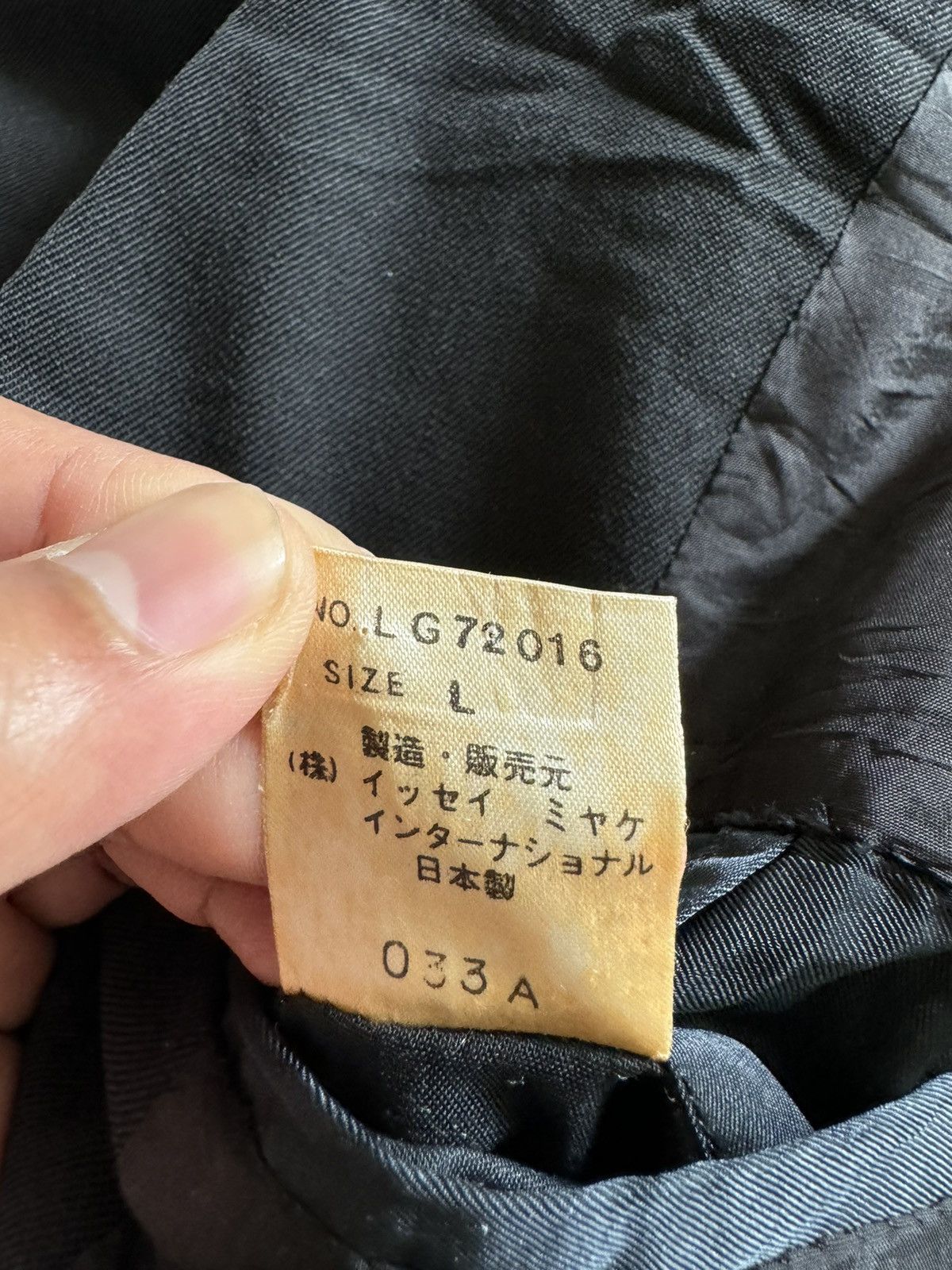Issey Miyake Vintage🔥80’s Issey Miyake Men Blazer Jacket Size 40S - 12 Thumbnail