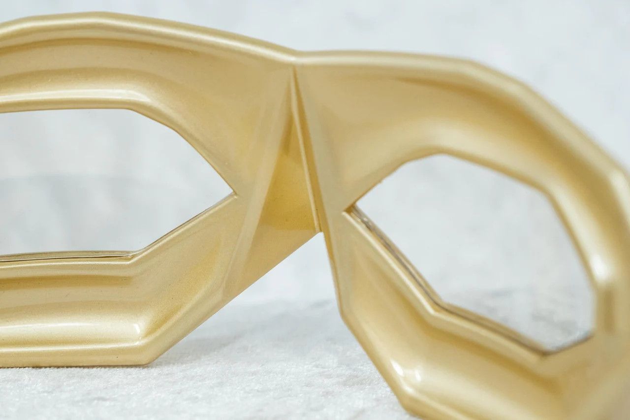 Walter Van Beirendonck Walter Van Beirendonck Sunglasses Gold and Transparent Size ONE SIZE - 2 Thumbnail