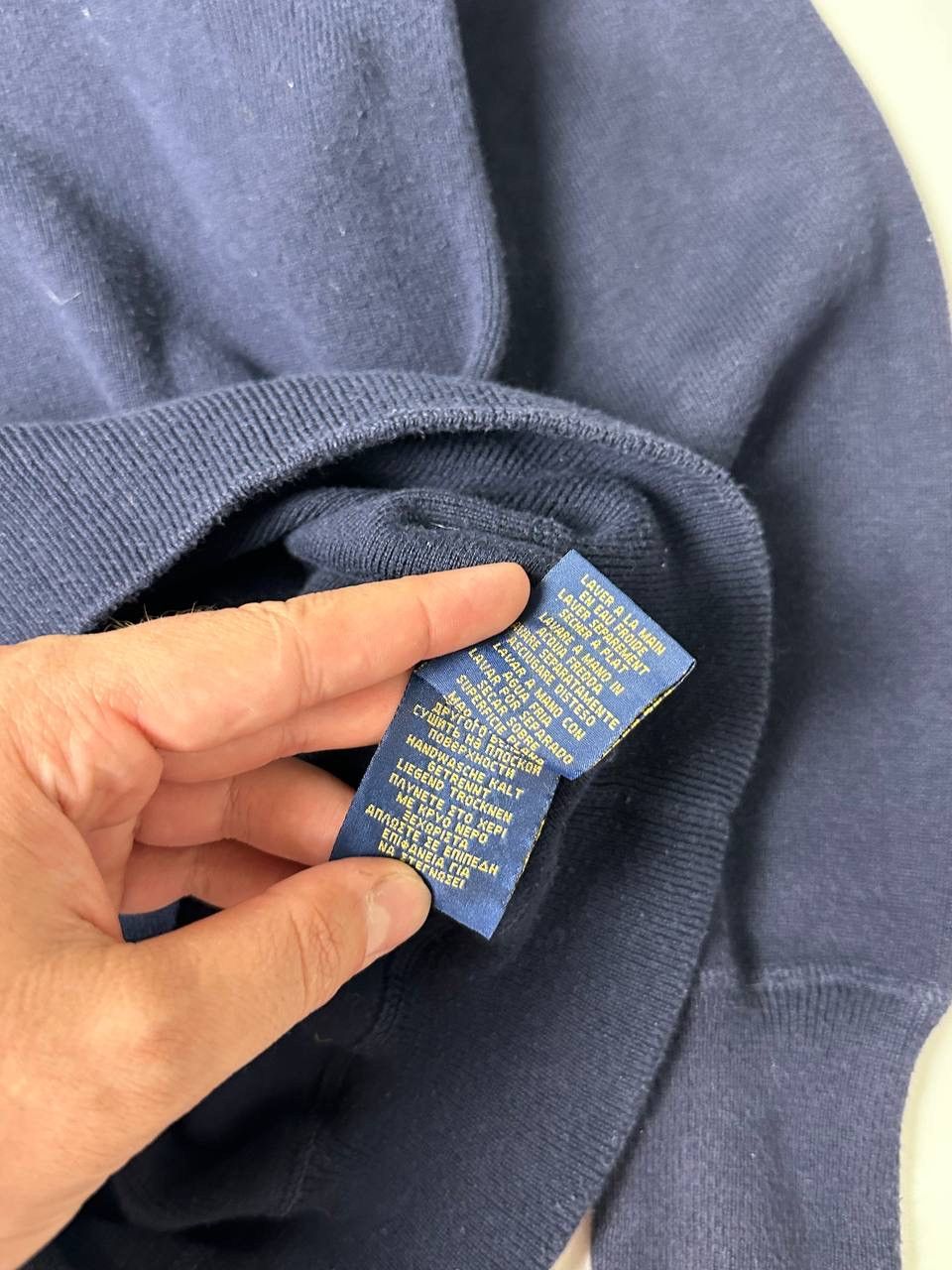 Polo Ralph Lauren × Vintage Vintage Polo Ralph Lauren Knite Sweater Old money Style Size US M / EU 48-50 / 2 - 7 Thumbnail