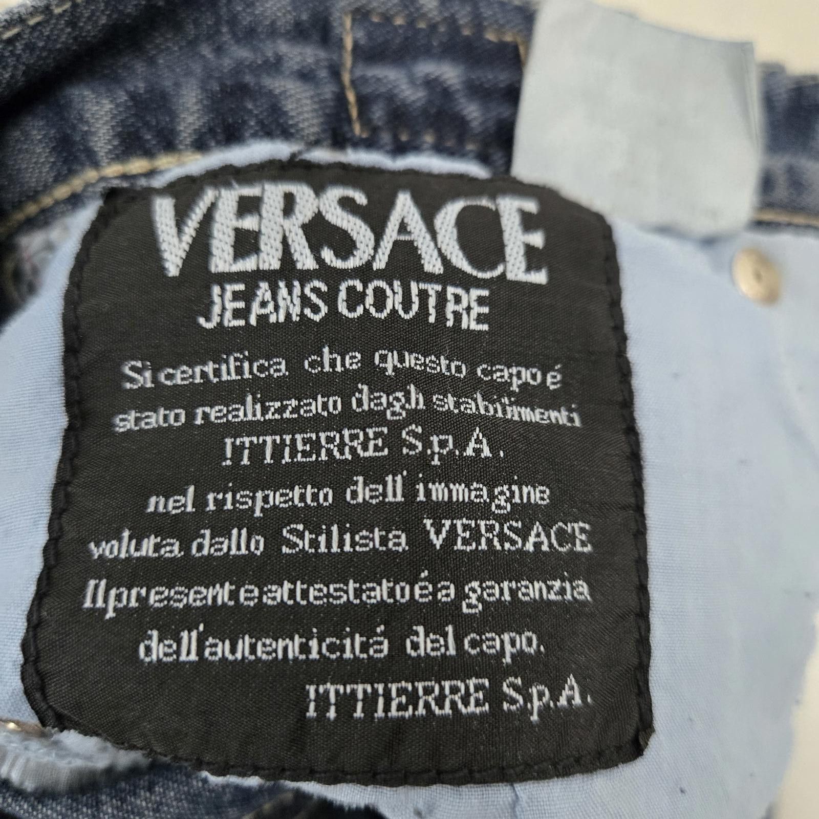 Versace Jeans Couture Vintage Versace Jeans Couture Men's 31 Denim Medium Straight Size US 31 - 10 Thumbnail