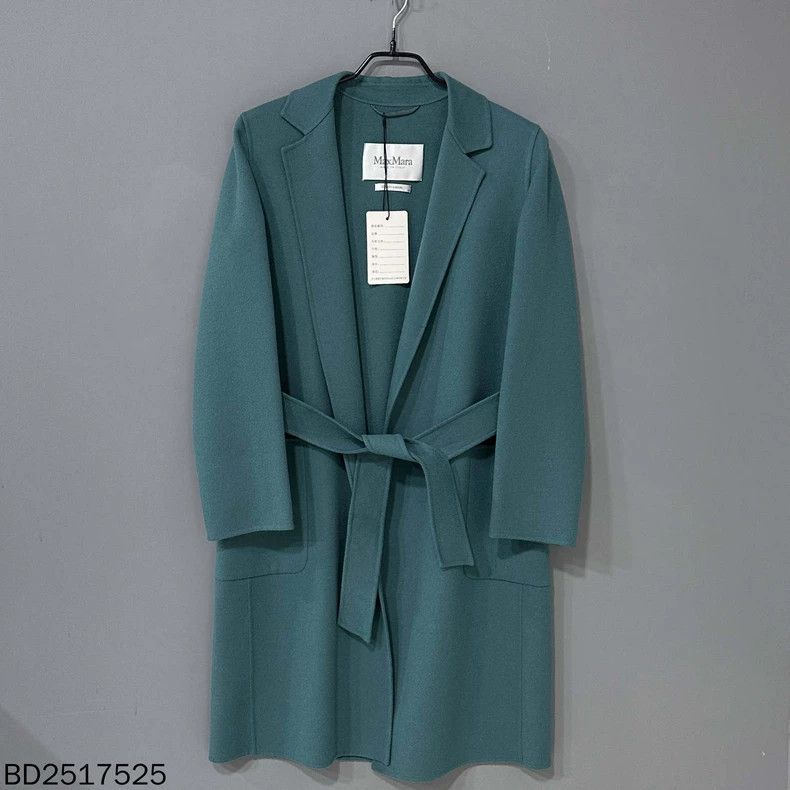 Max Mara Max Mara Lake Green Wool Coat Size M / US 6-8 / IT 42-44 - 1 Thumbnail