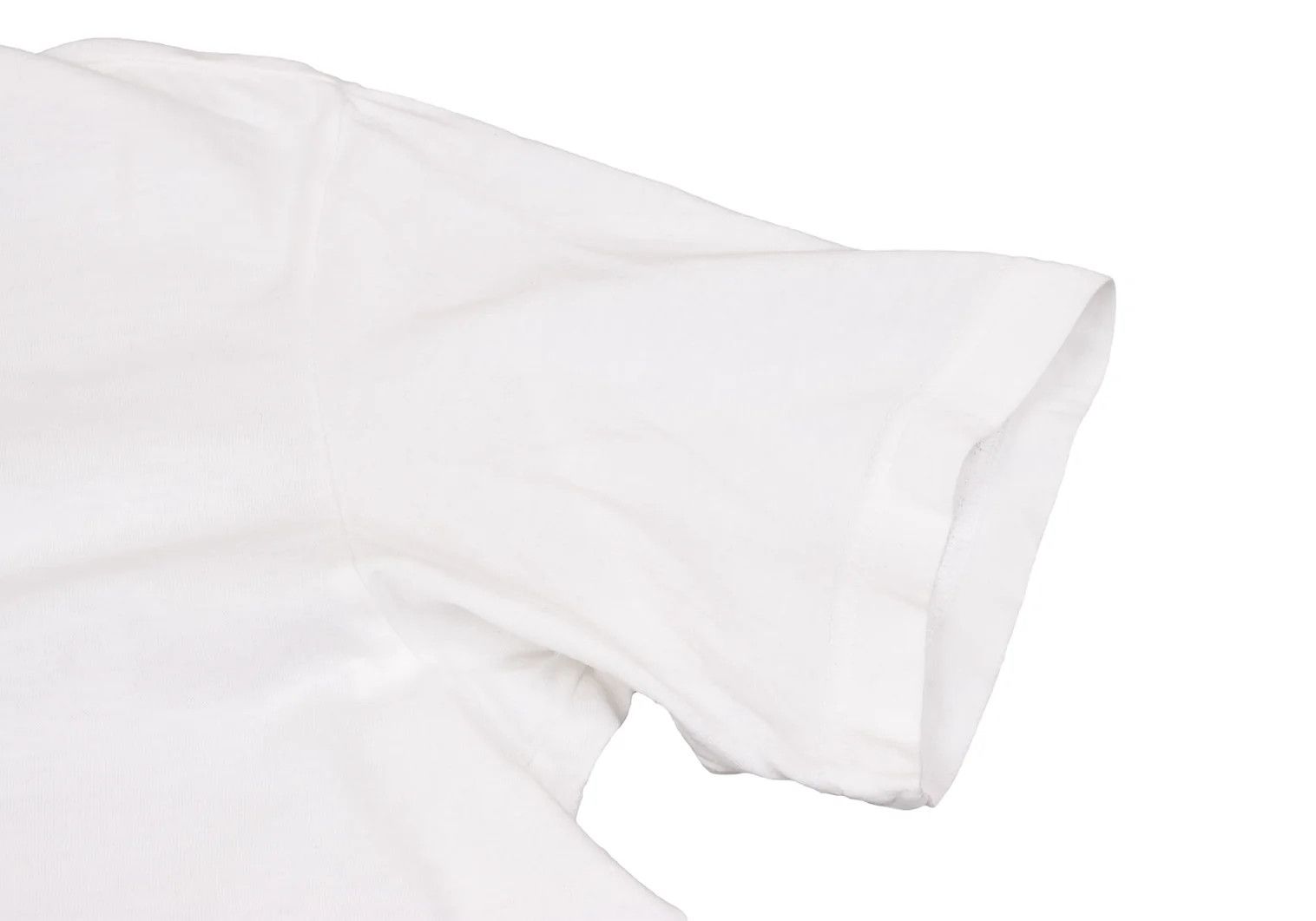 Issey Miyake Basic Cotton Short Sleeve T-Shirt in Off White M Size US M / EU 48-50 / 2 - 6 Thumbnail
