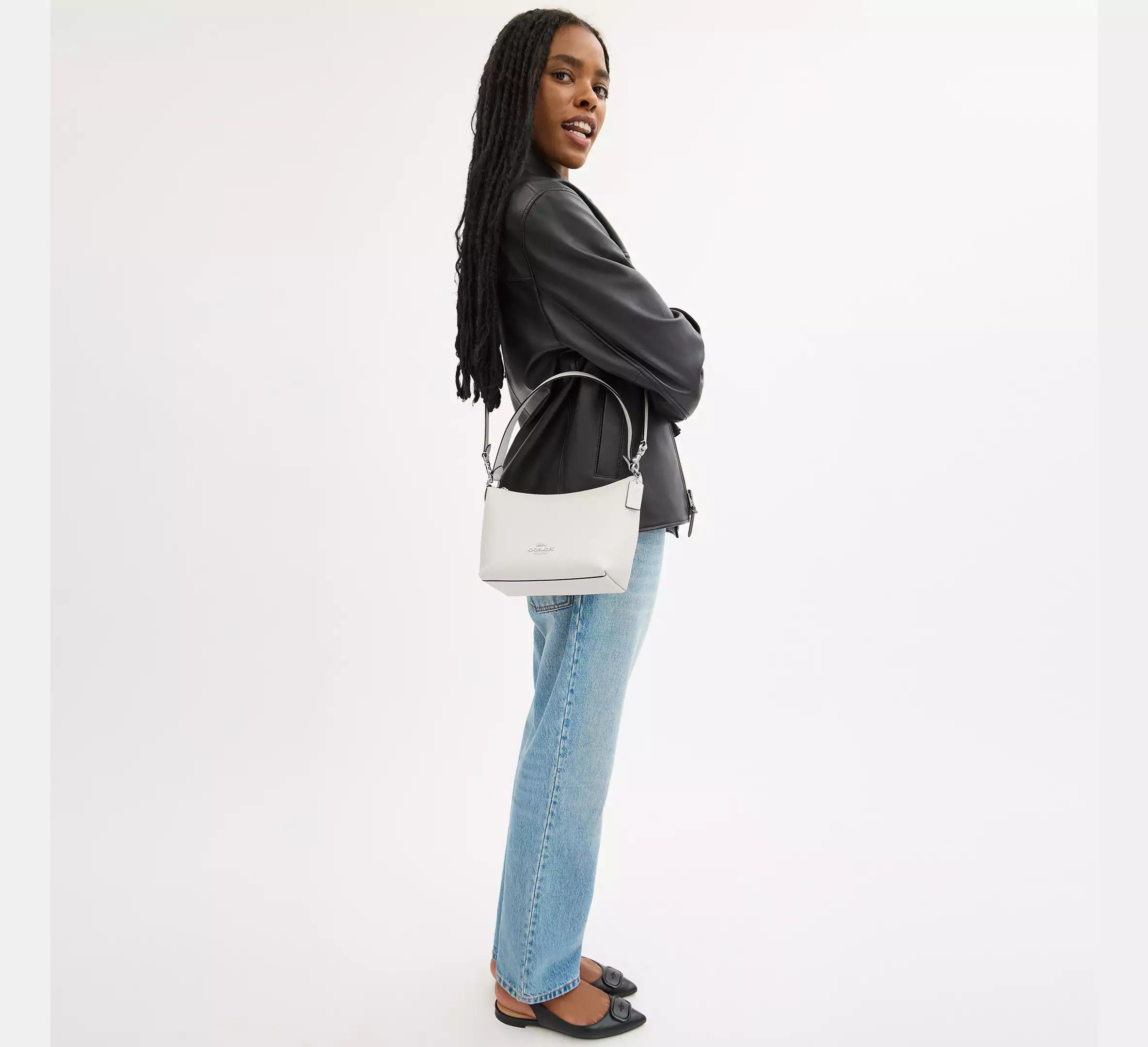 Coach Zip Top Shoulder Bag CW390 Size ONE SIZE - 3 Thumbnail