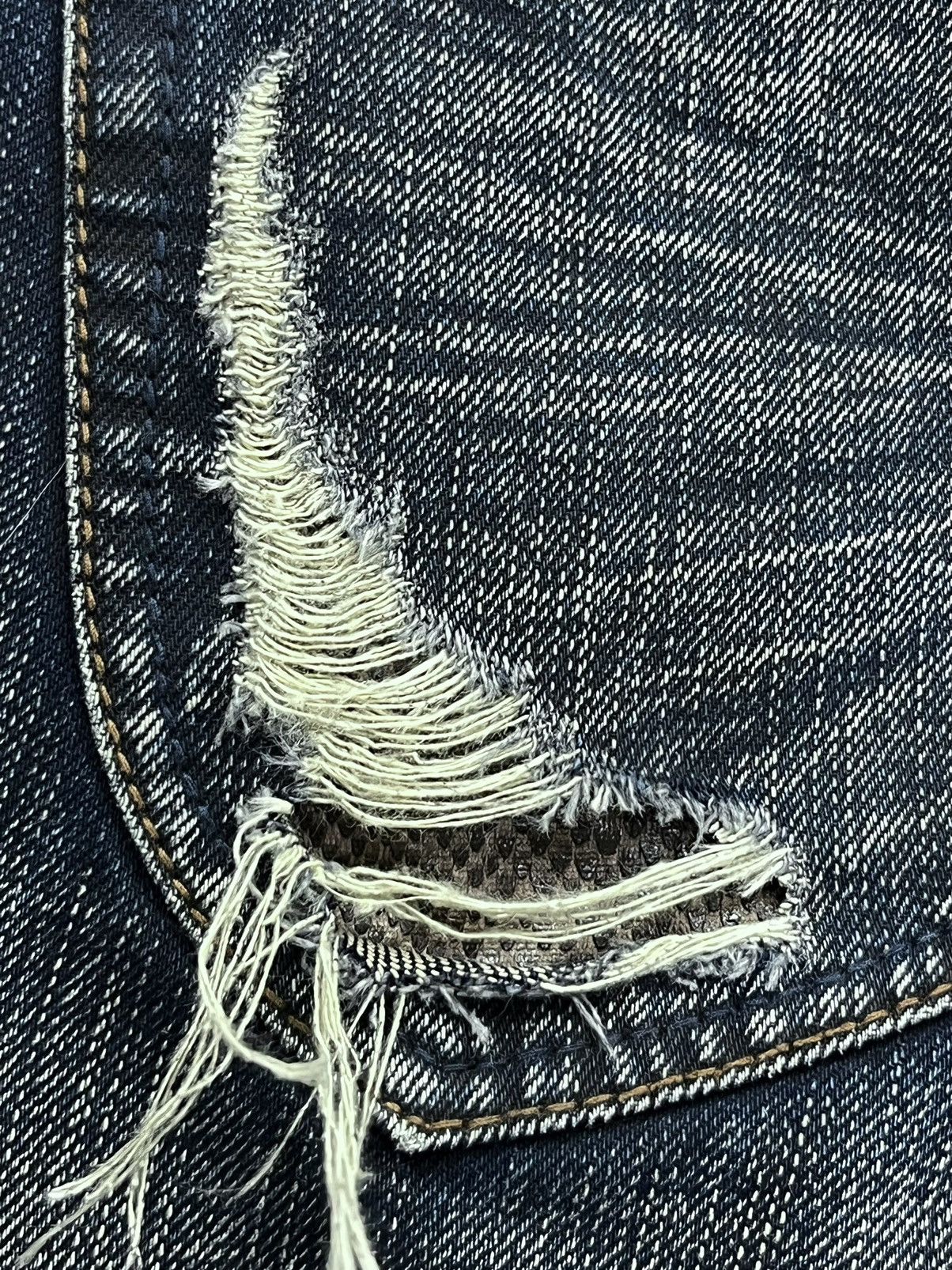 Other 🔥NICOLE Punk Acid Wash Clawmark Whisker Minimalist FLARE Size US 30 / EU 46 - 17 Thumbnail