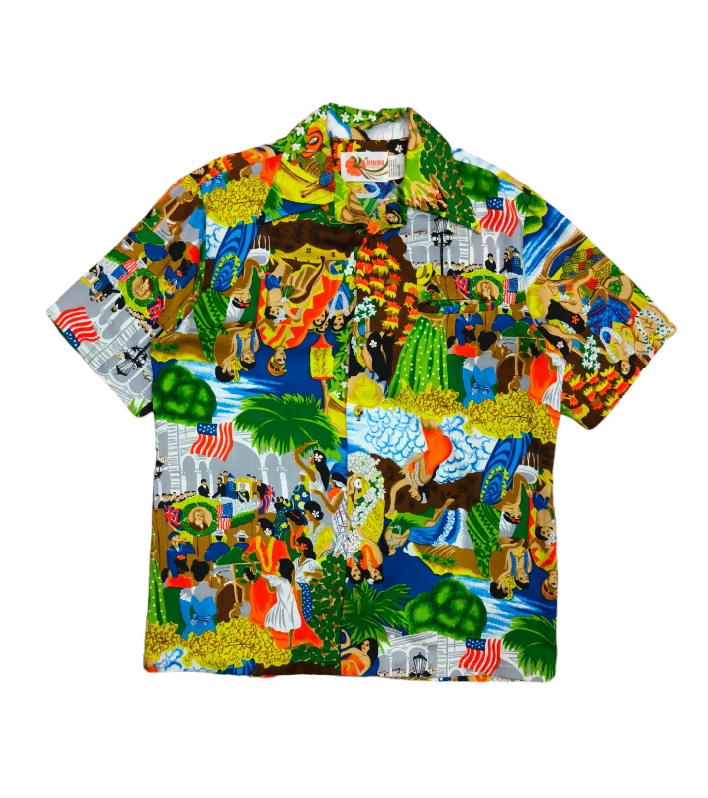 IOLANI IOLANI HAWAIIAN SHIRT Size US XS / EU 42 / 0 - 1 Thumbnail