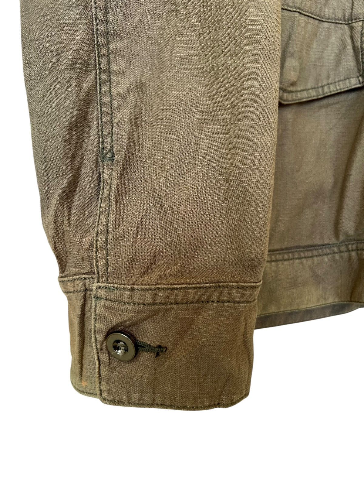 Japanese Brand Back Rush Multipocket Military Green Jacket Size US M / EU 48-50 / 2 - 8 Thumbnail