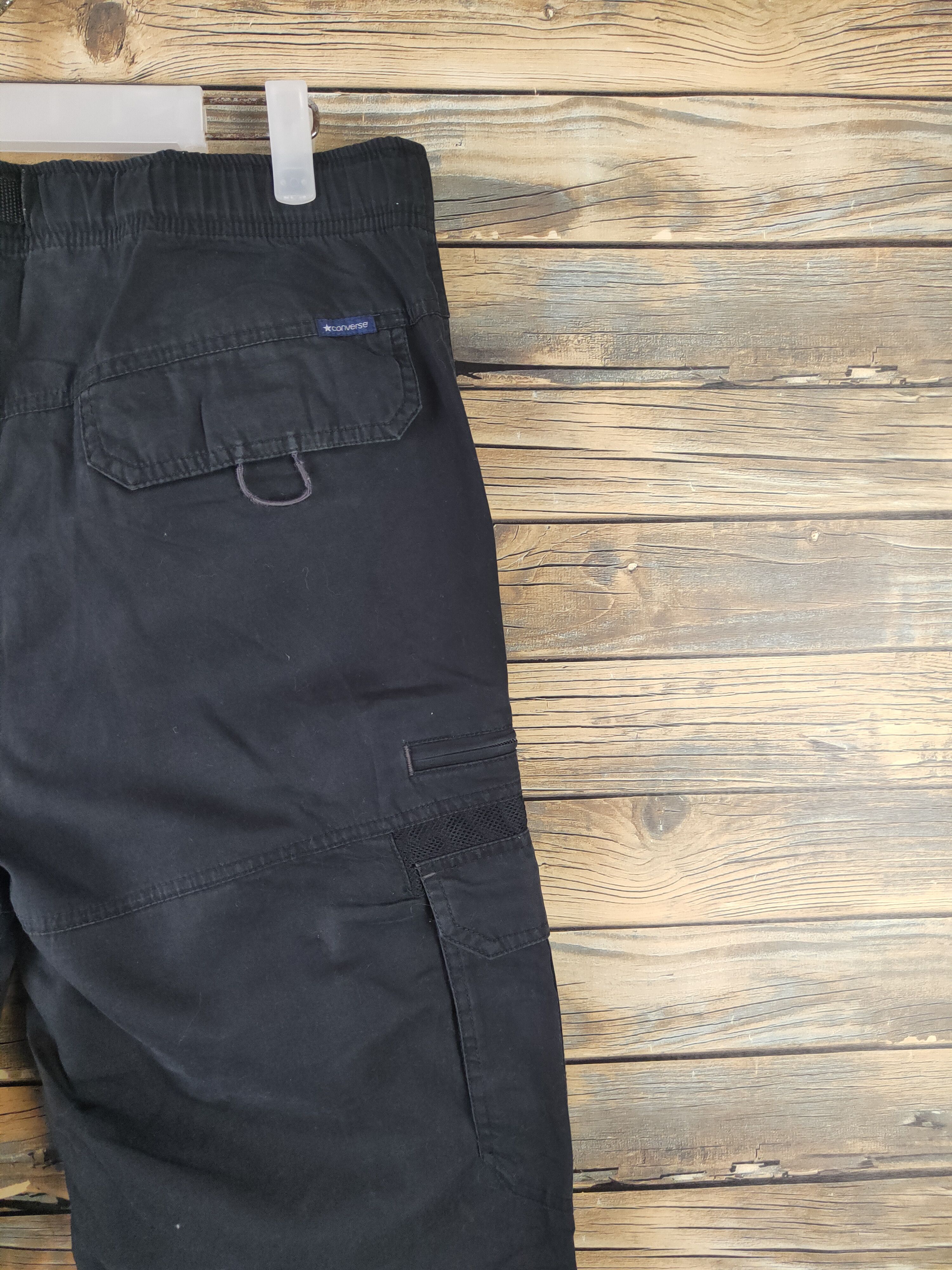 Converse DL Converse Black Multipocket Tactical Cargo Pants #454 Size US 31 - 12 Thumbnail