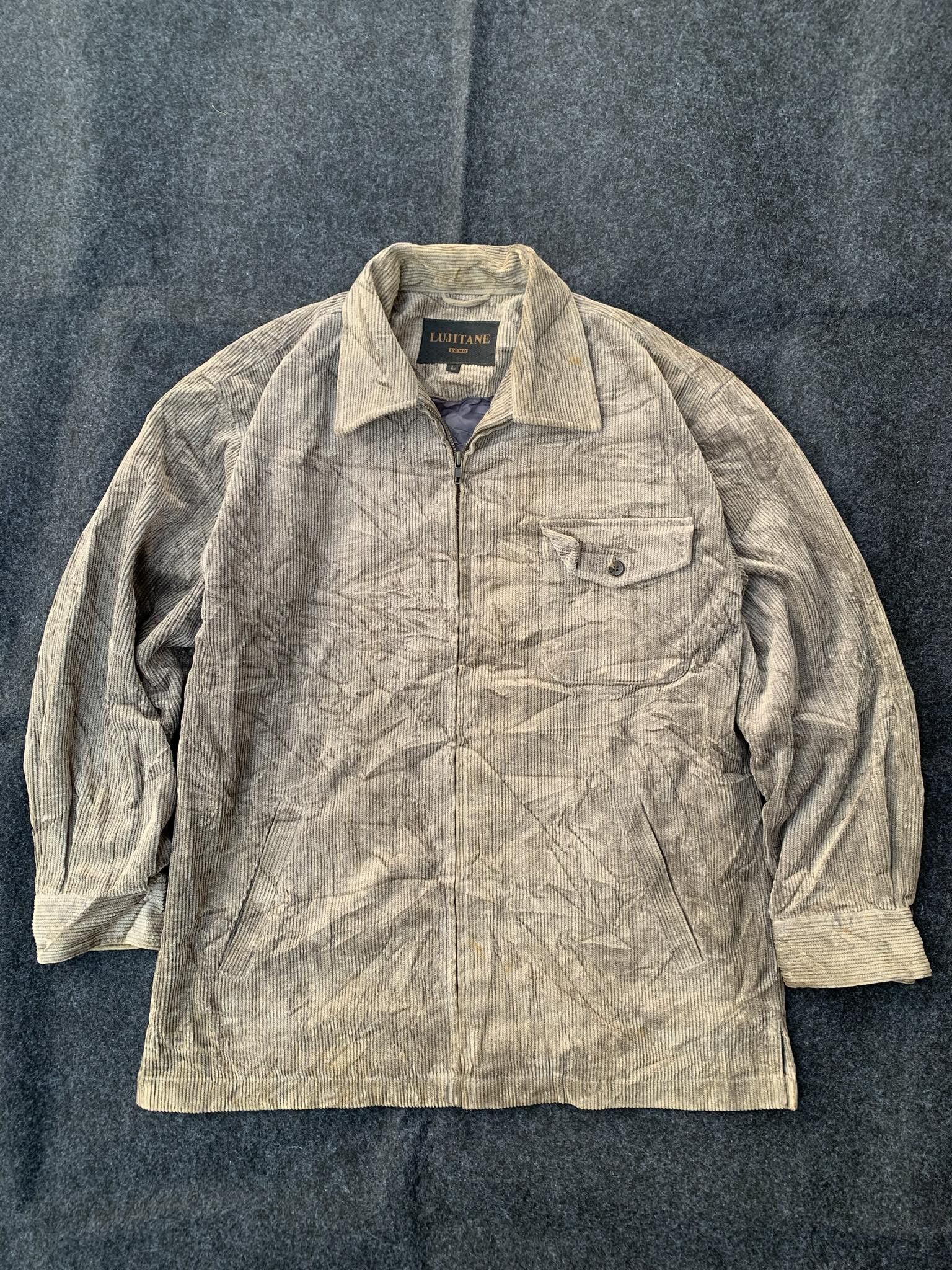 Japanese Brand Lujitane uomo coundroy jacket Size US L / EU 52-54 / 3 - 1 Thumbnail