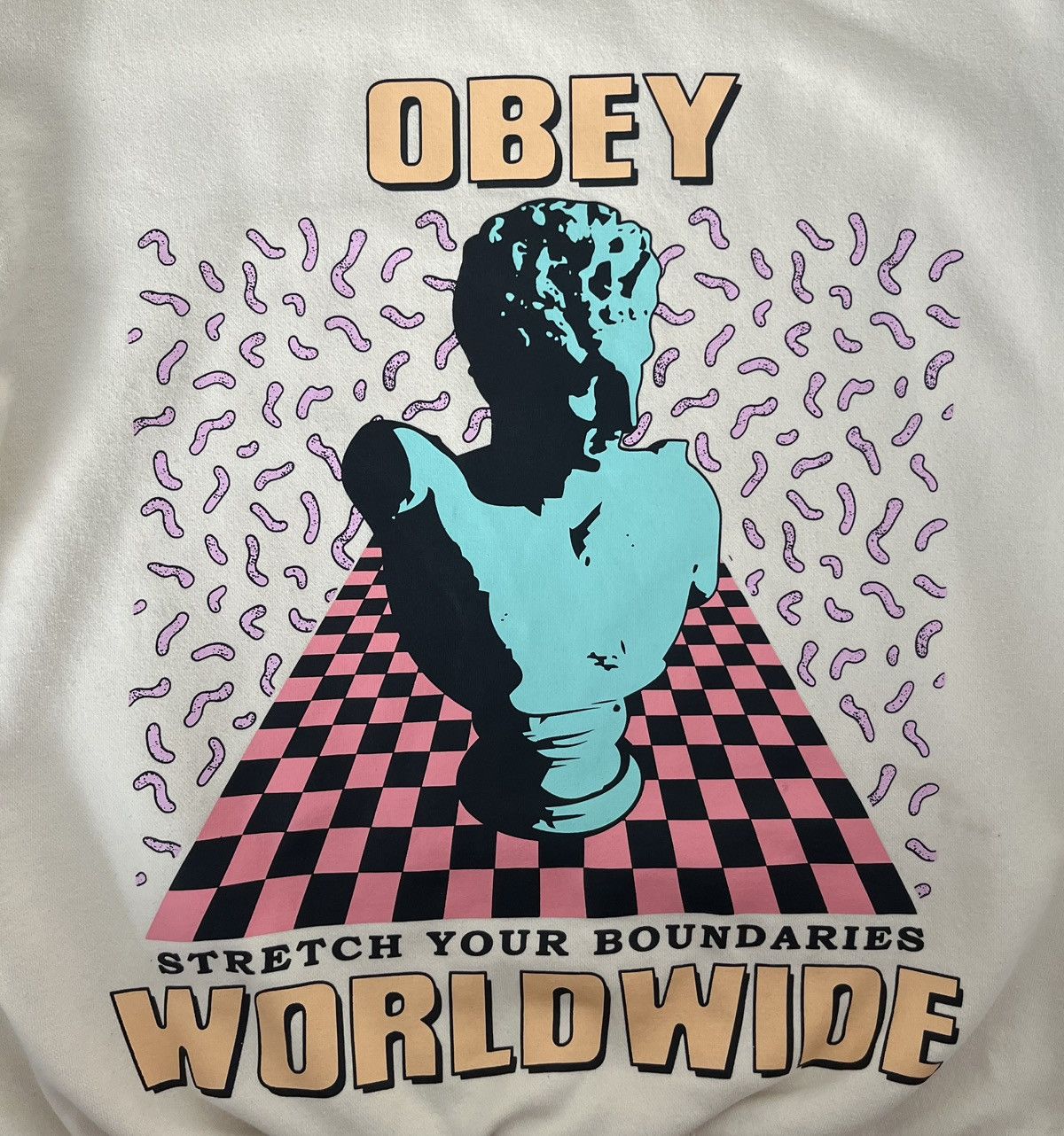 Obey Obey Worldwide Stretch Your Boundaries Sweatshirt Medium Size US M / EU 48-50 / 2 - 2 Thumbnail