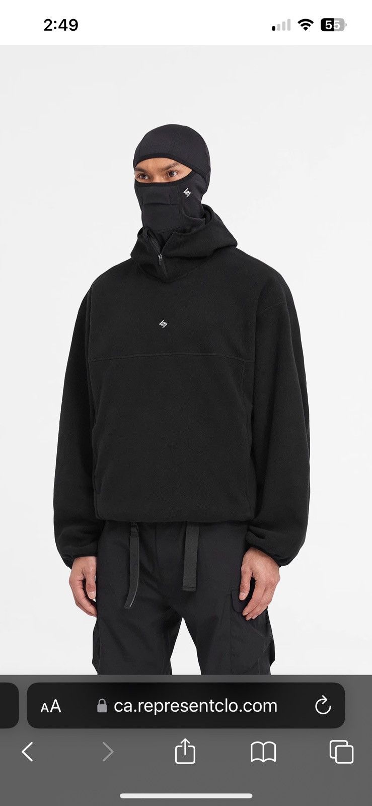 Represent Clo. Represent 247 Fleece Hoodie Size US L / EU 52-54 / 3 - 10 Thumbnail