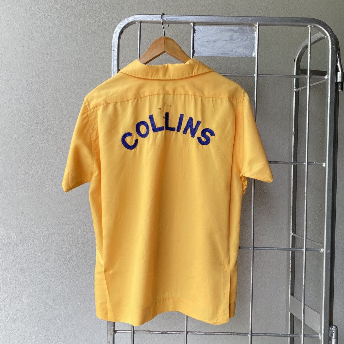 Other Hilton Yellow Short-Sleeve Bowling Shirt Size XS / US 0-2 / IT 36-38 - 4 Thumbnail