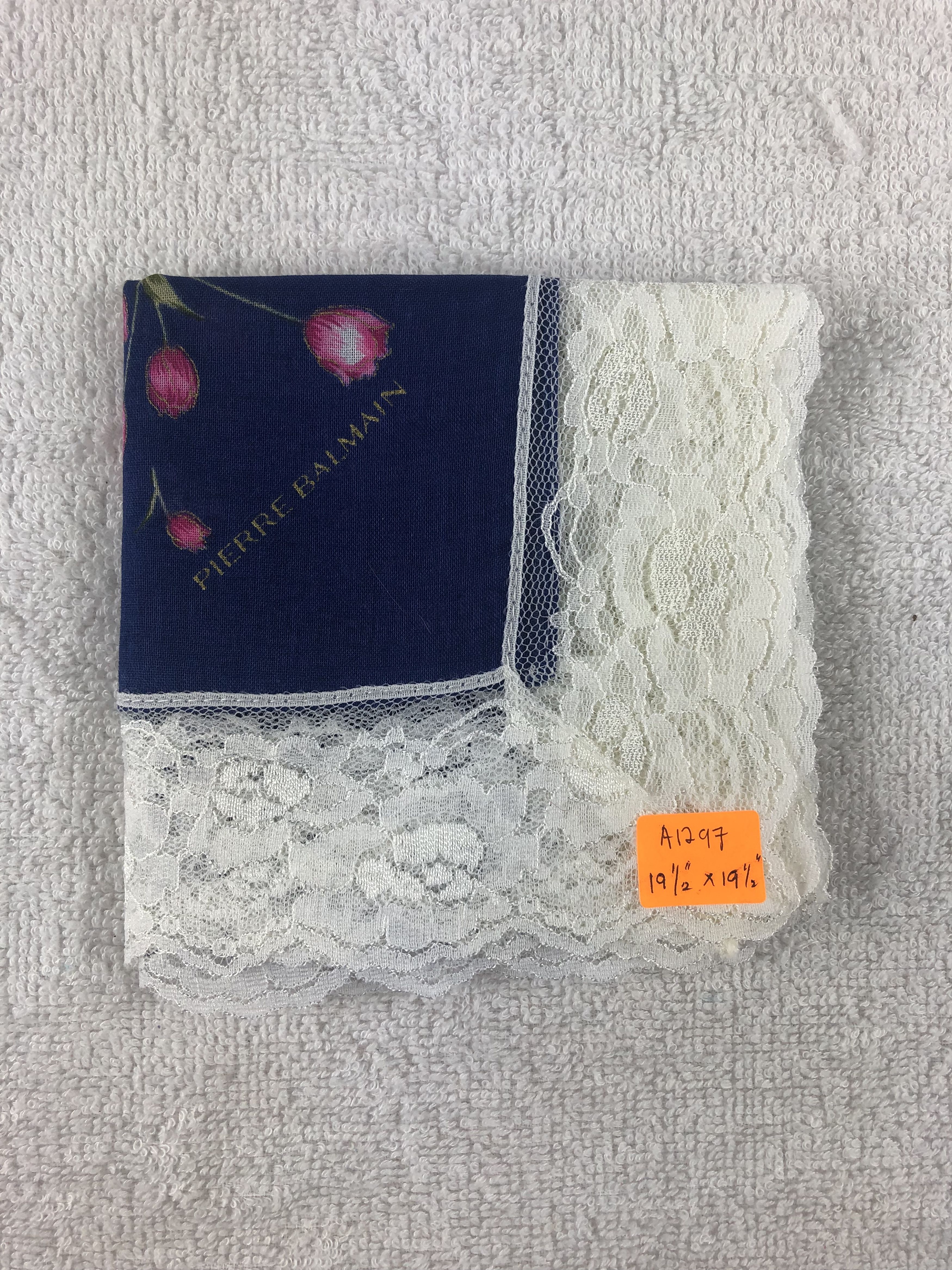 Pierre Balmain × Vintage Pierre Balmain Handkerchief / Bandana / Neckerchief Size ONE SIZE - 6 Thumbnail