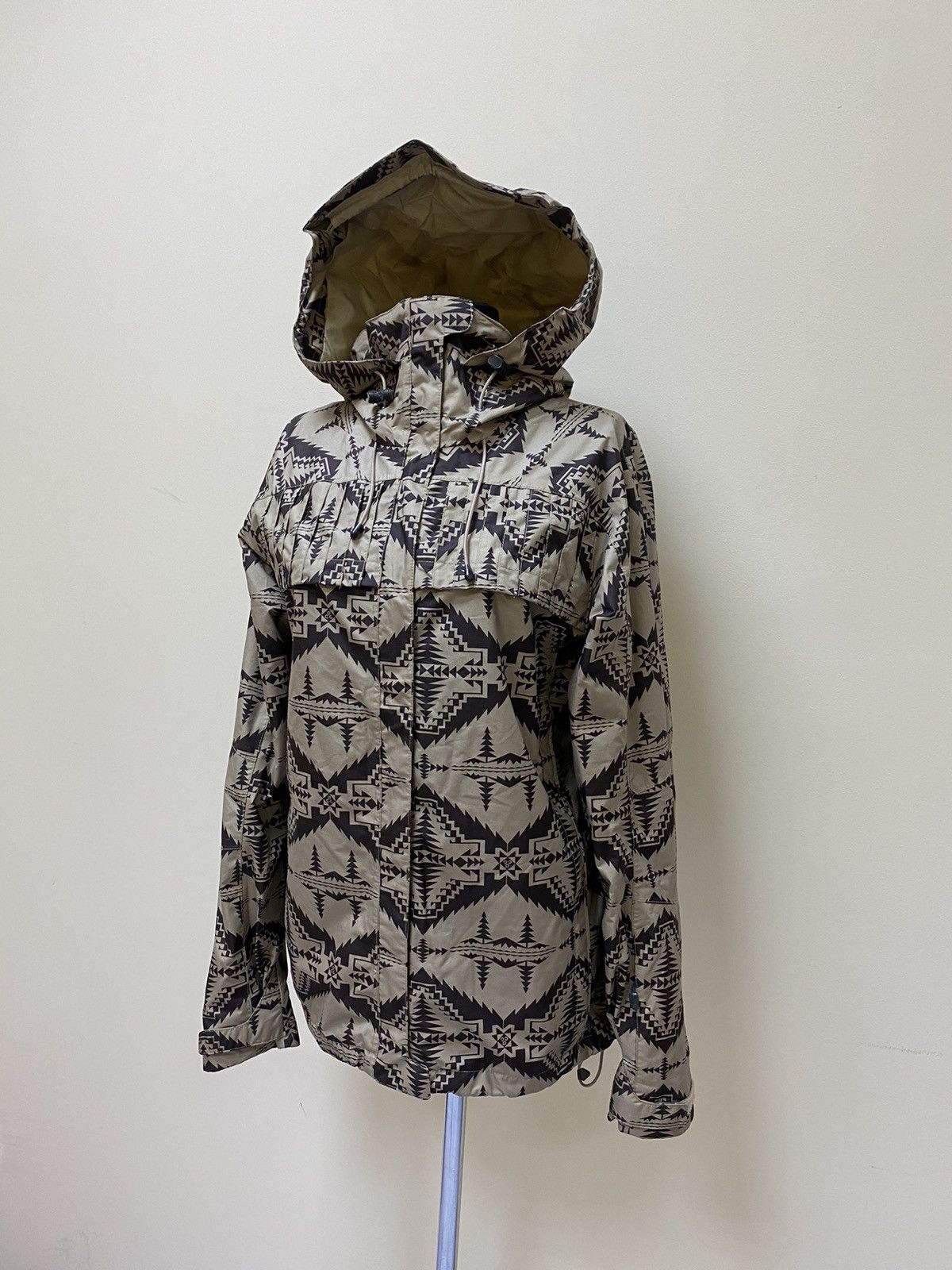 Nike Nike ACG Hooded Full Zip Ski Jacket Women's Aztec Print Size M / US 6-8 / IT 42-44 - 4 Thumbnail