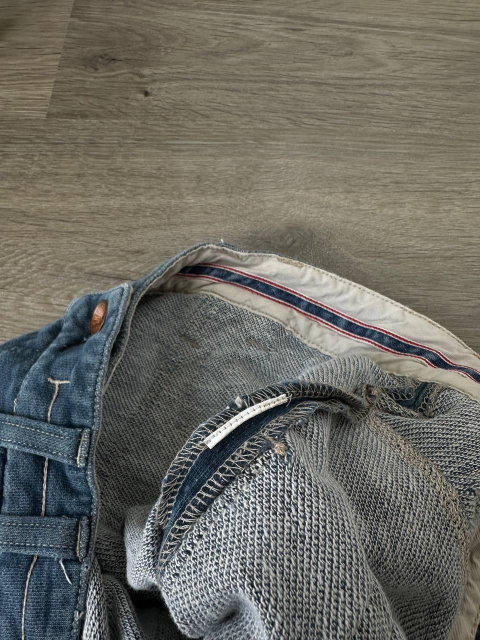 Japanese Brand × Vintage Vintage Japanese Red Ear Blue Faded Mens Pants Size US 32 / EU 48 - 14 Thumbnail