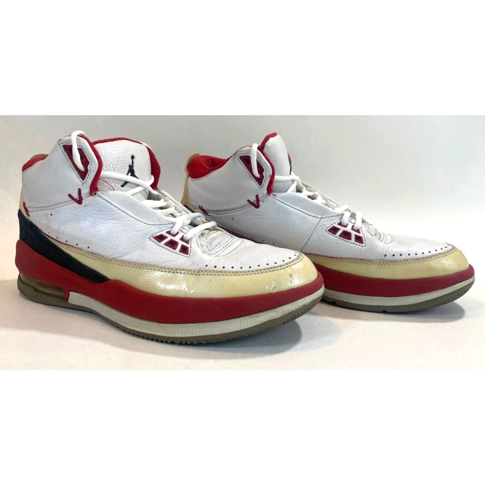 Nike VINTAGE Nike Air Jordan 2.5 Retro Team White Varsity Red 331987-103 Size US 10.5, UK 9.5, EUR 44.5 Men Sneaker High Top Shoes Mens Size US 10 / EU 43 - 2 Thumbnail