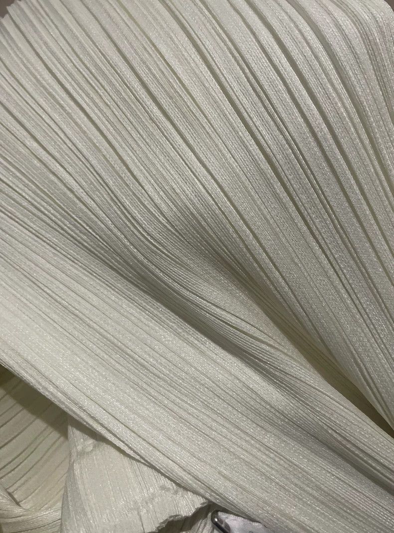 Issey Miyake Issey Miyake Off-white wide-leg pants Size 25" / US 0 / IT 36 - 5 Thumbnail