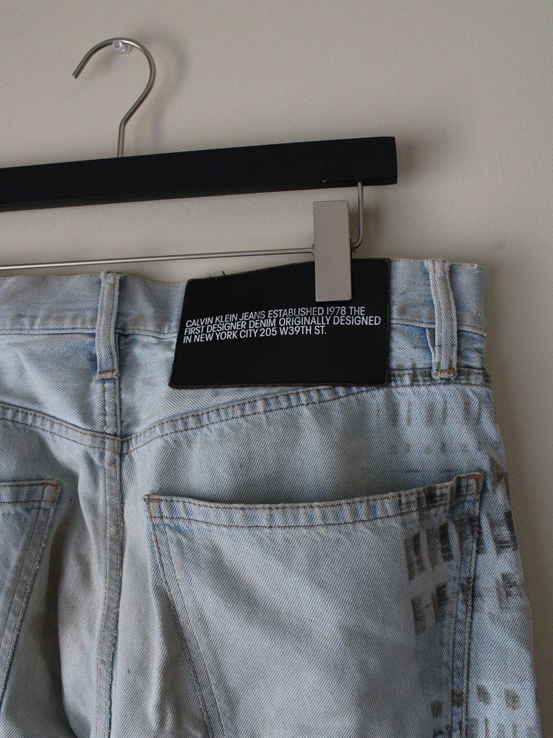 Calvin Klein 205W39NYC Raf Simons Digital Print Baggy Jeans Size US 34 / EU 50 - 6 Thumbnail