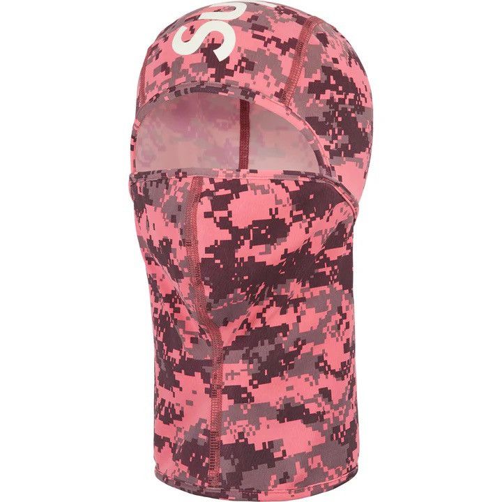 Supreme Supreme Digi Camo Balaclava Heat Reactive Brown Pink Size ONE SIZE - 2 Thumbnail
